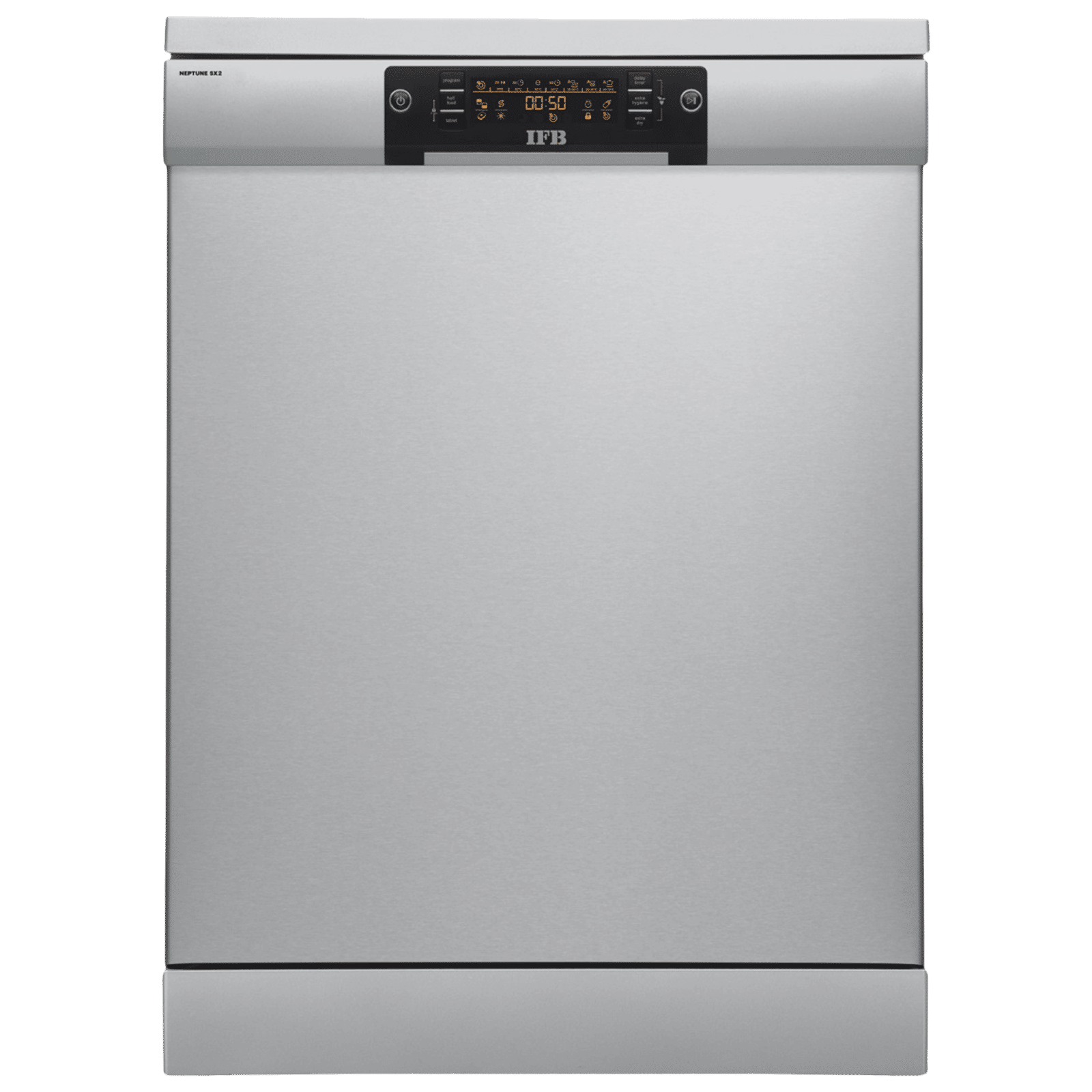 IFB Neptune SX2 16 Place Settings Free Standing Dishwasher with Hot Water Wash (Pearl Grey)_1