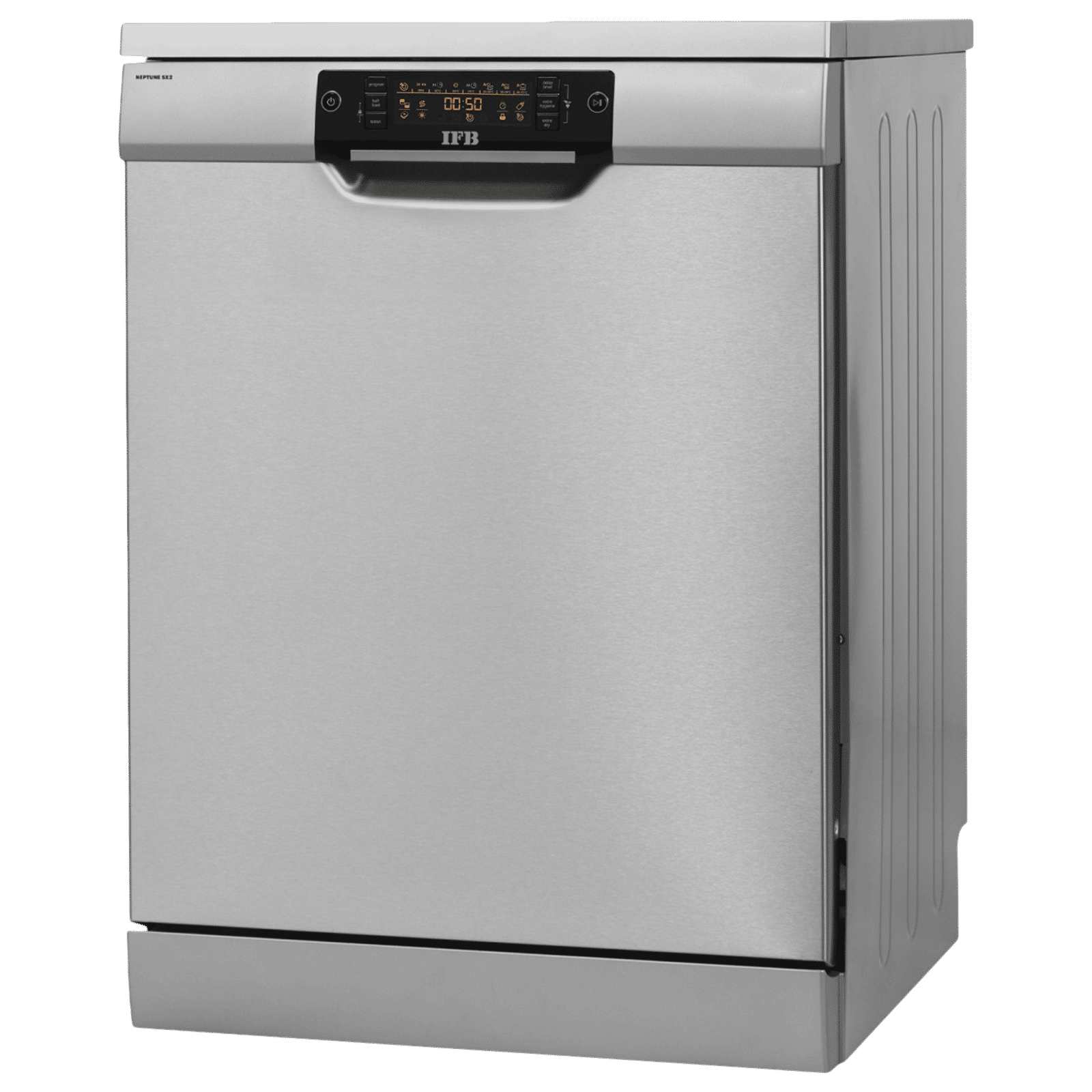 IFB Neptune SX2 16 Place Settings Free Standing Dishwasher with Hot Water Wash (Pearl Grey)_10