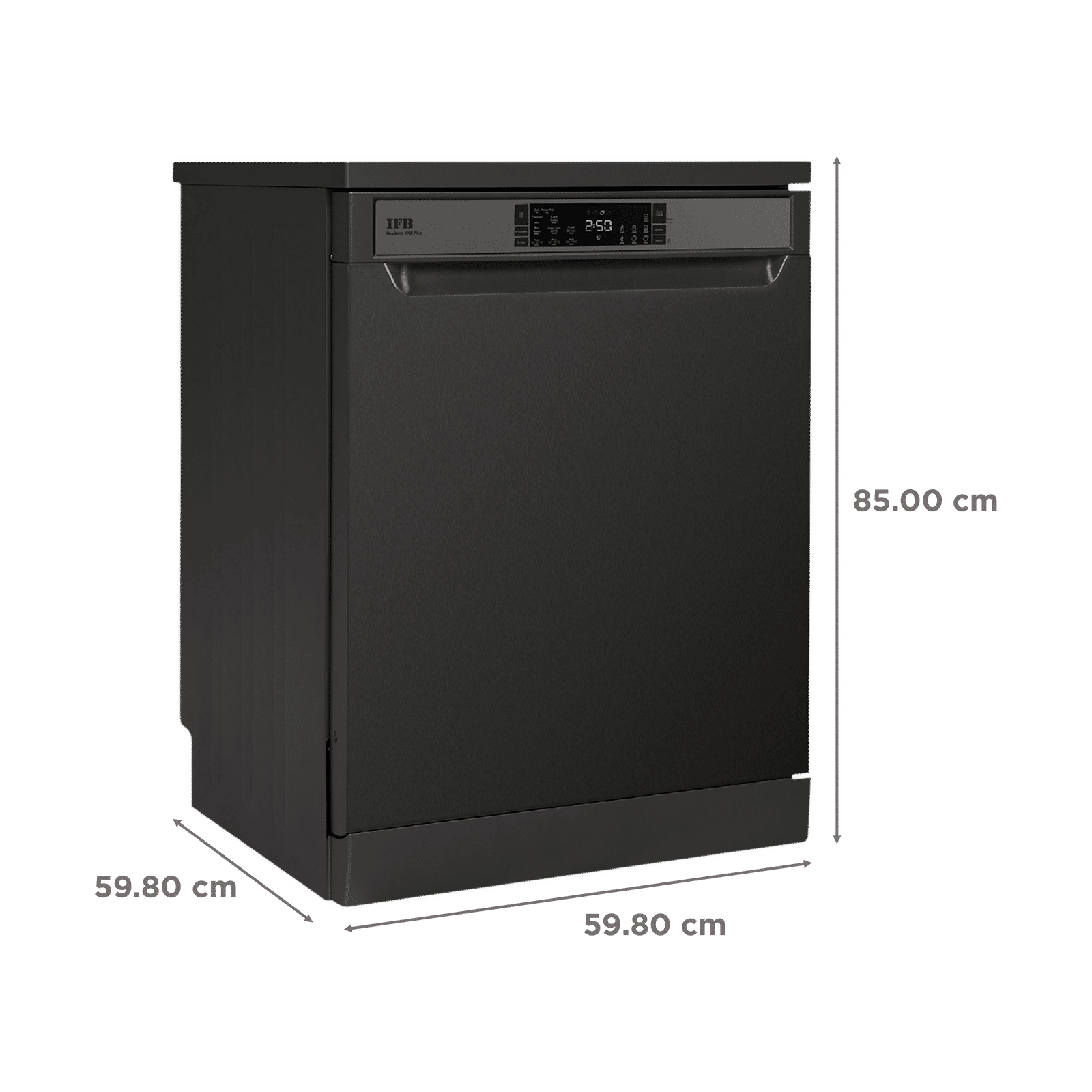 IFB Neptune VX2 Plus 16 Place Settings Free Standing Dishwasher with Hot Water Wash (Inox Grey) IFB Neptune VX2 Plus 16 Place Settings Free Standing Dishwasher with Hot Water Wash (Inox Grey)_2