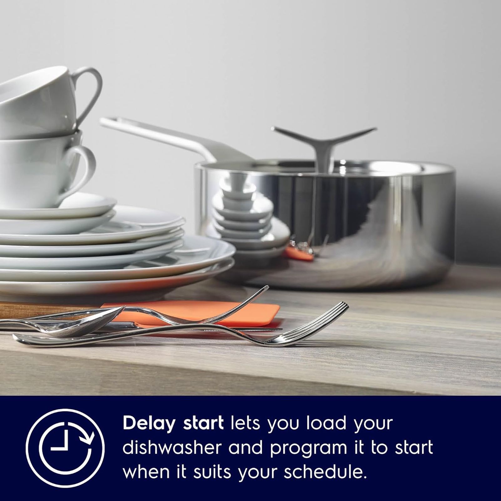 Electrolux UltimateCare 300 13 Place Settings Free Standing Dishwasher with Anti Flood System (White) Electrolux UltimateCare 300 13 Place Settings Free Standing Dishwasher with Anti Flood System (White)_11