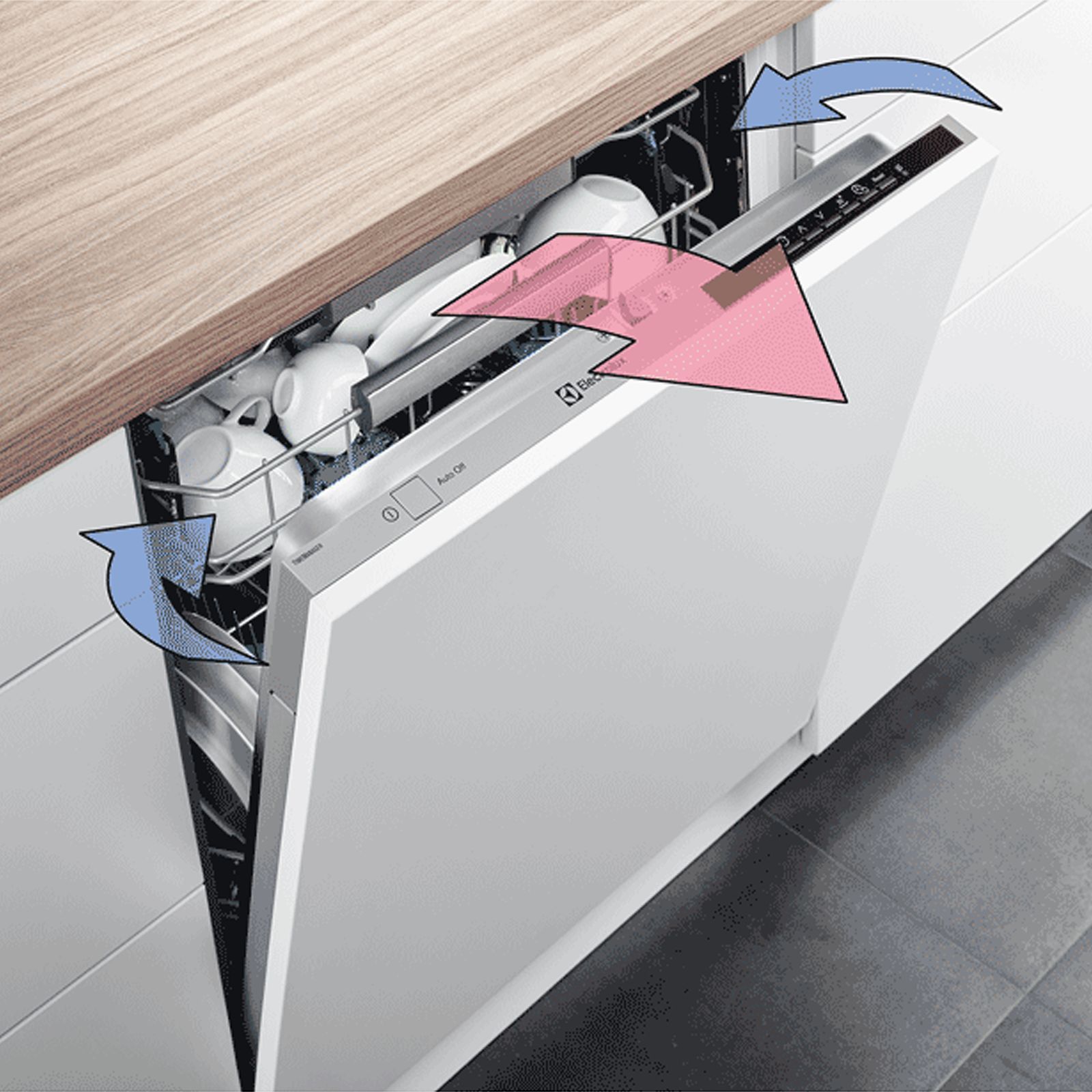 Electrolux UltimateCare 700 14 Place Settings Built-in Dishwasher with SatelliteClean Technology (Stainless Steel Silver) Electrolux UltimateCare 700 14 Place Settings Built-in Dishwasher with SatelliteClean Technology (Stainless Steel Silver)_7