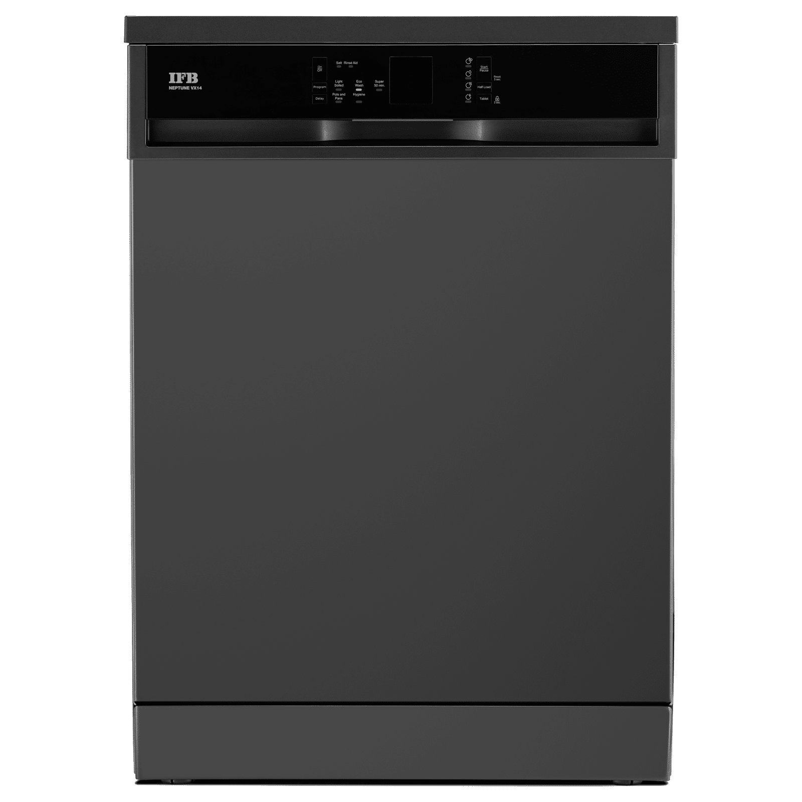 IFB Neptune VX 14 Place Settings Free Standing Dishwasher with Hot Water Wash (No Pre-rinse Required, Grey) IFB Neptune VX 14 Place Settings Free Standing Dishwasher with Hot Water Wash (No Pre-rinse Required, Grey)_1