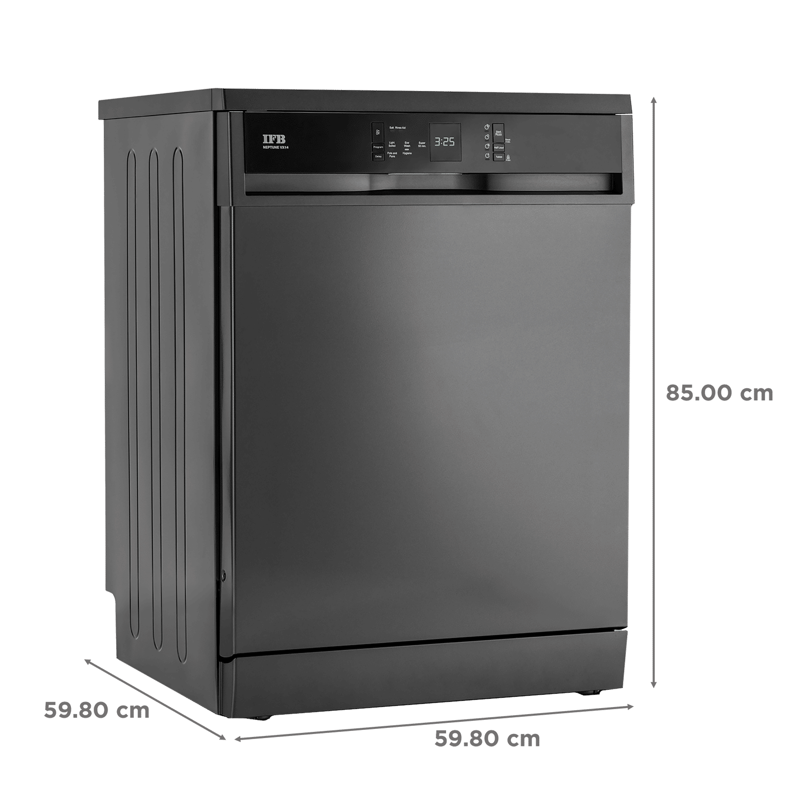 IFB Neptune VX 14 Place Settings Free Standing Dishwasher with Hot Water Wash (No Pre-rinse Required, Grey) IFB Neptune VX 14 Place Settings Free Standing Dishwasher with Hot Water Wash (No Pre-rinse Required, Grey)_2
