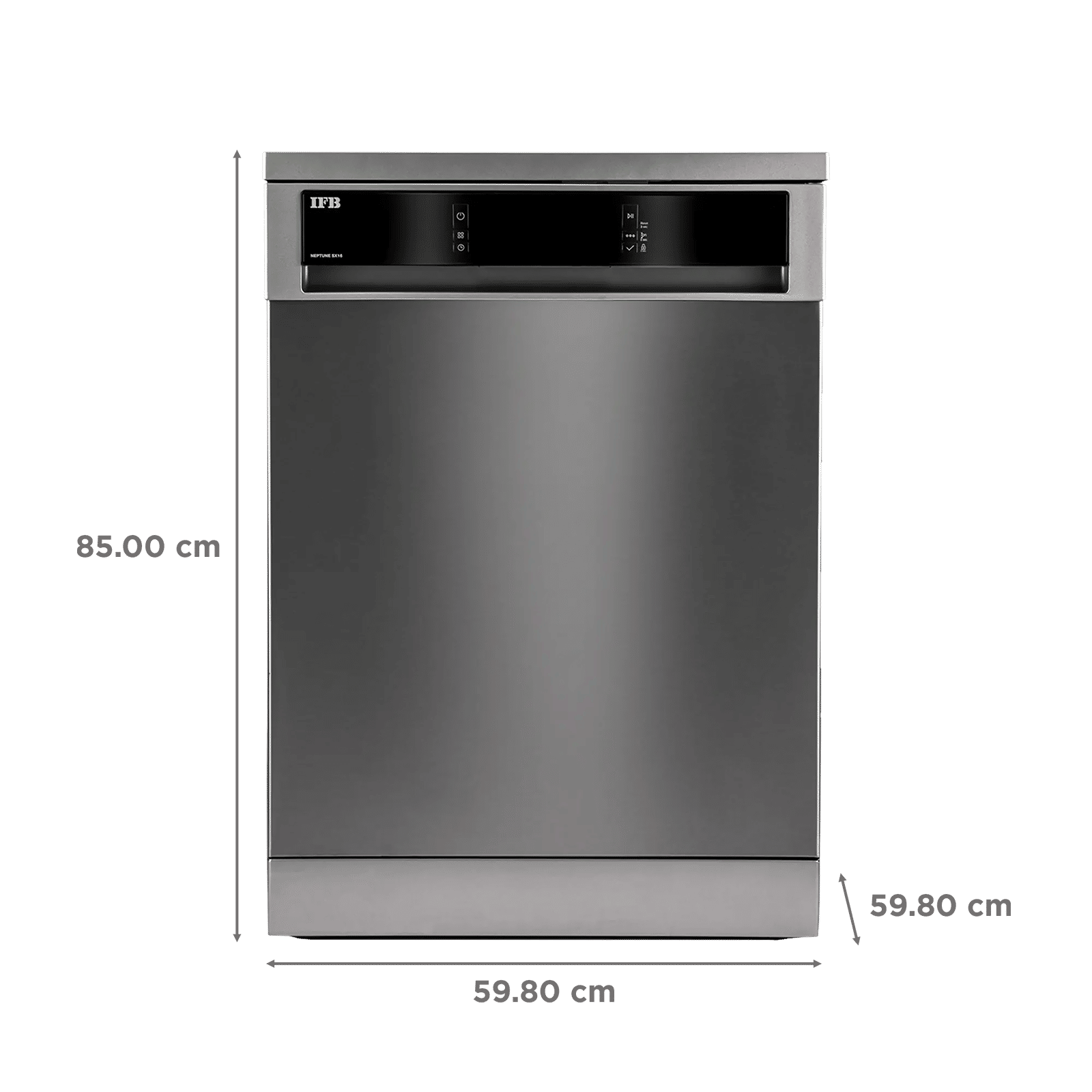 IFB Neptune SX 16 Place Settings Free Standing Dishwasher with Germfree Hygienic Wash (No Pre-rinse Required, Pearl Grey) IFB Neptune SX 16 Place Settings Free Standing Dishwasher with Germfree Hygienic Wash (No Pre-rinse Required, Pearl Grey)_2
