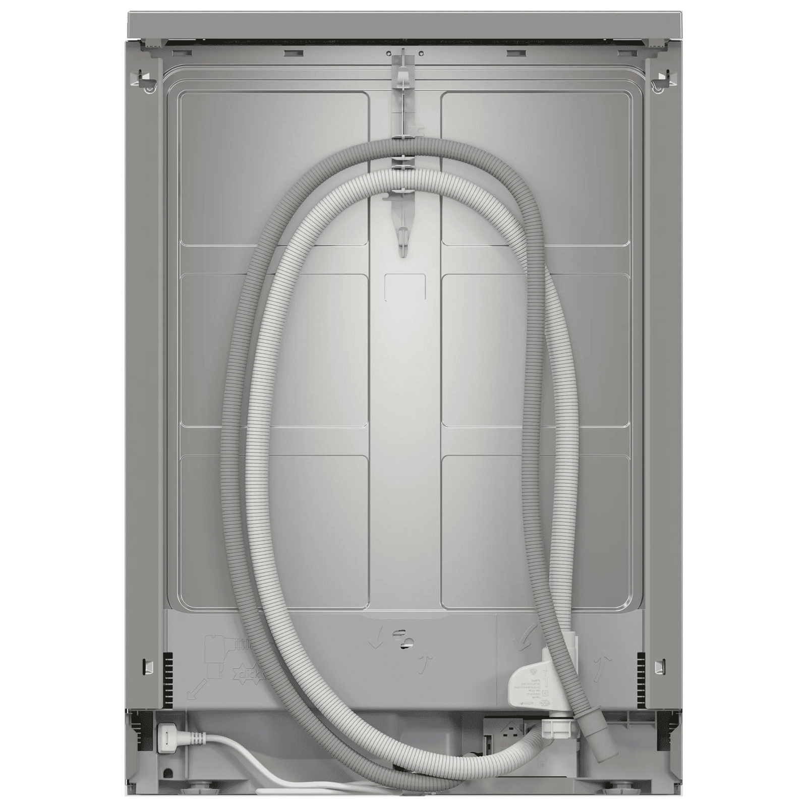 BOSCH Series 6 14 Place Settings Free Standing Dishwasher with Glass Protection Technology (No Pre-rinse Required, Silver)_5