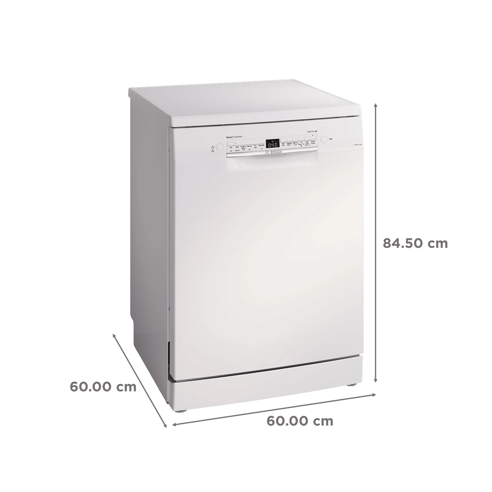BOSCH Series 6 14 Place Settings Free Standing Dishwasher with Glass Protection Technology (No Pre-rinse Required, White) BOSCH Series 6 14 Place Settings Free Standing Dishwasher with Glass Protection Technology (No Pre-rinse Required, White)_2
