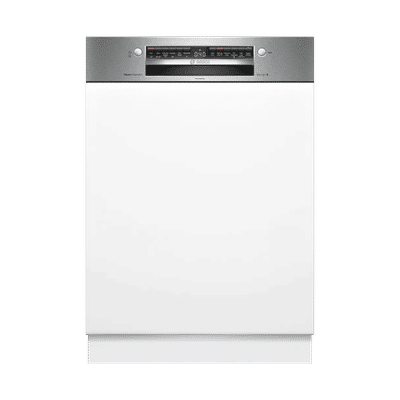 BOSCH Series 4 14 Place Settings Built-in Smart Dishwasher With EcoSilence Drive (No Pre-rinse Required, White)
