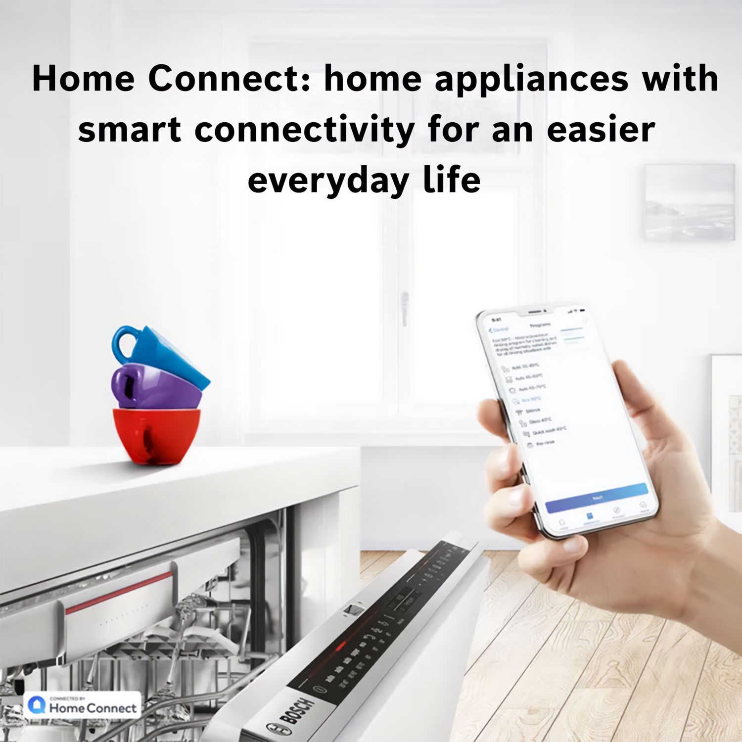 BOSCH Series 6 15 Place Settings Built-in Smart Dishwasher With Self Cleaning Filter (No Pre-rinse Required, White)_12