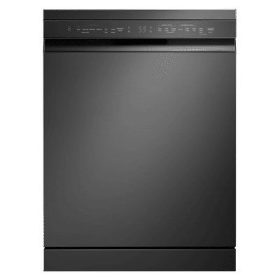 LG 15 Place Settings Free Standing Smart Dishwasher with Front Control Panel (No Pre-rinse Required, Matte Black)