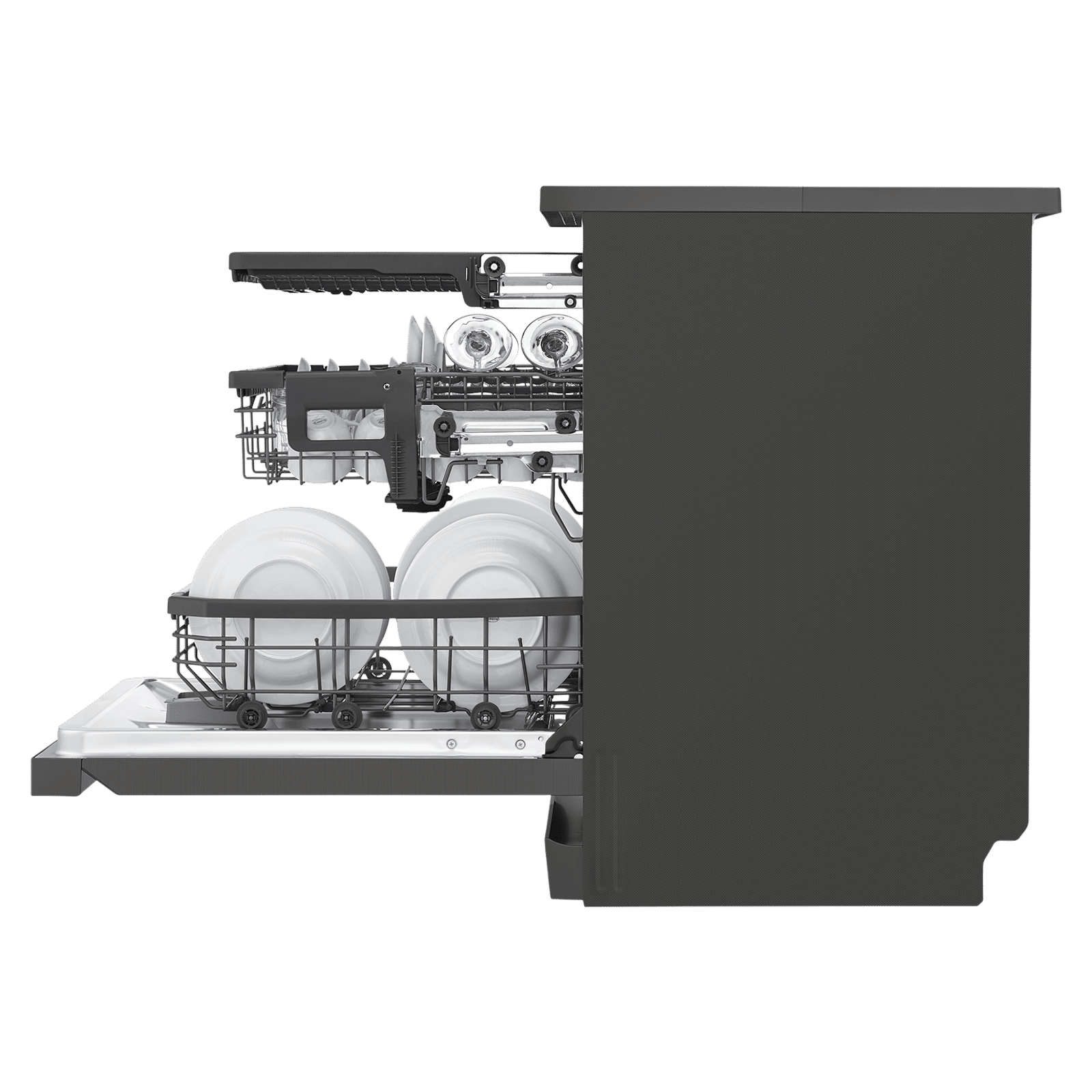 LG 15 Place Settings Free Standing Smart Dishwasher with Front Control Panel (No Pre-rinse Required, Matte Black) LG 15 Place Settings Free Standing Smart Dishwasher with Front Control Panel (No Pre-rinse Required, Matte Black)_13