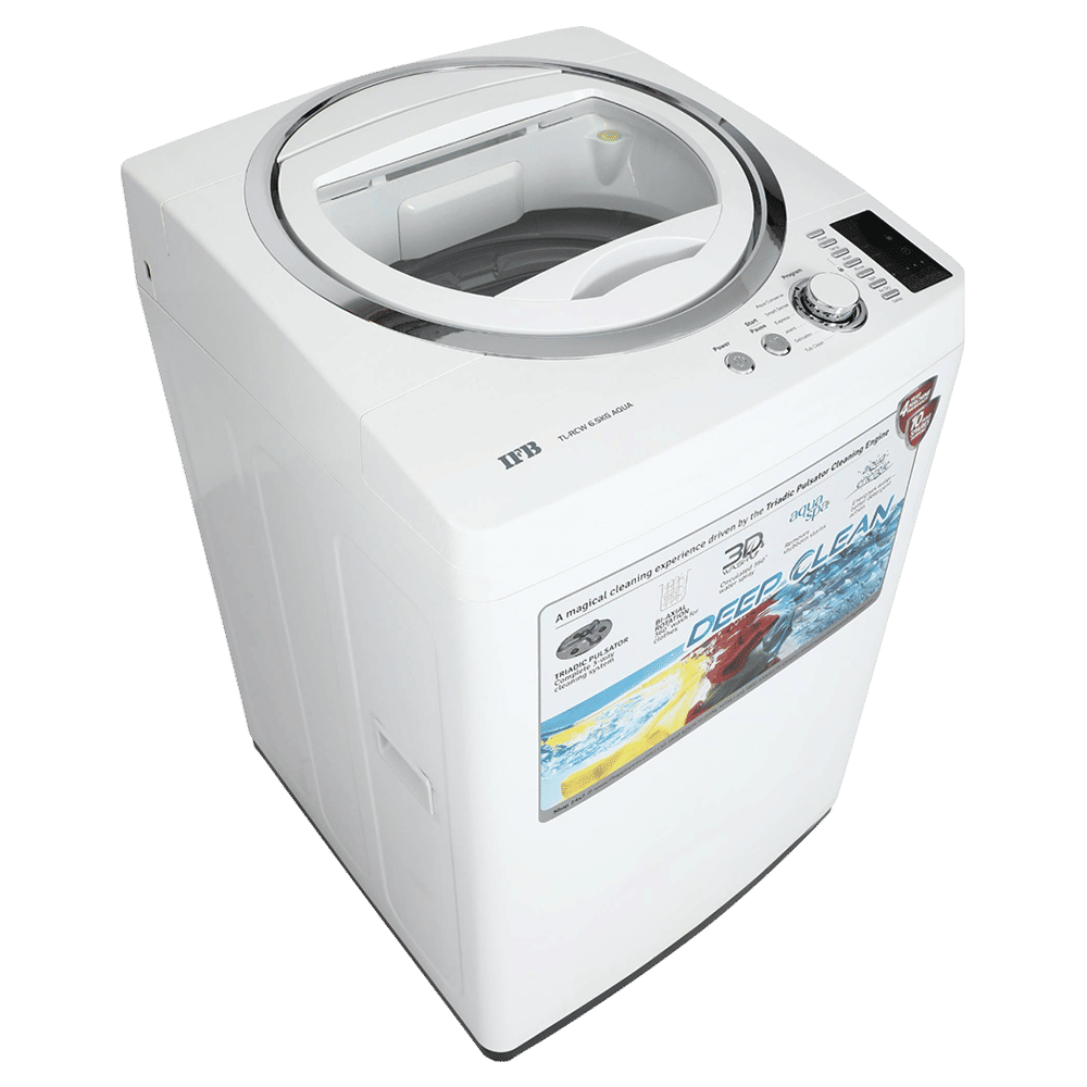 IFB 6.5 kg 5 Star Fully Automatic Top Load Washing Machine (Aqua, TL-RCW, 3D Wash System, Ivory White)_6