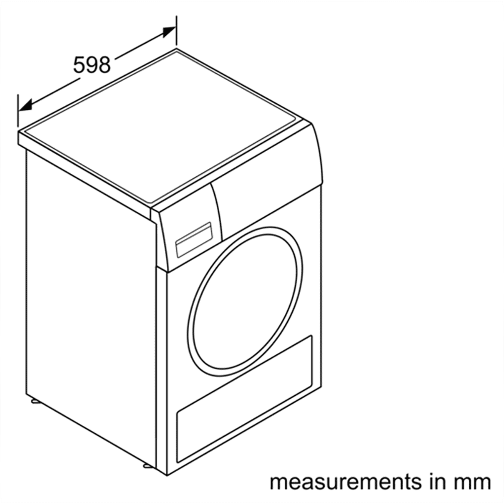 SIEMENS 8 kg Fully Automatic Front Load Dryer (iQ300, WT44B202IN, Softdry Drum System, White)_8