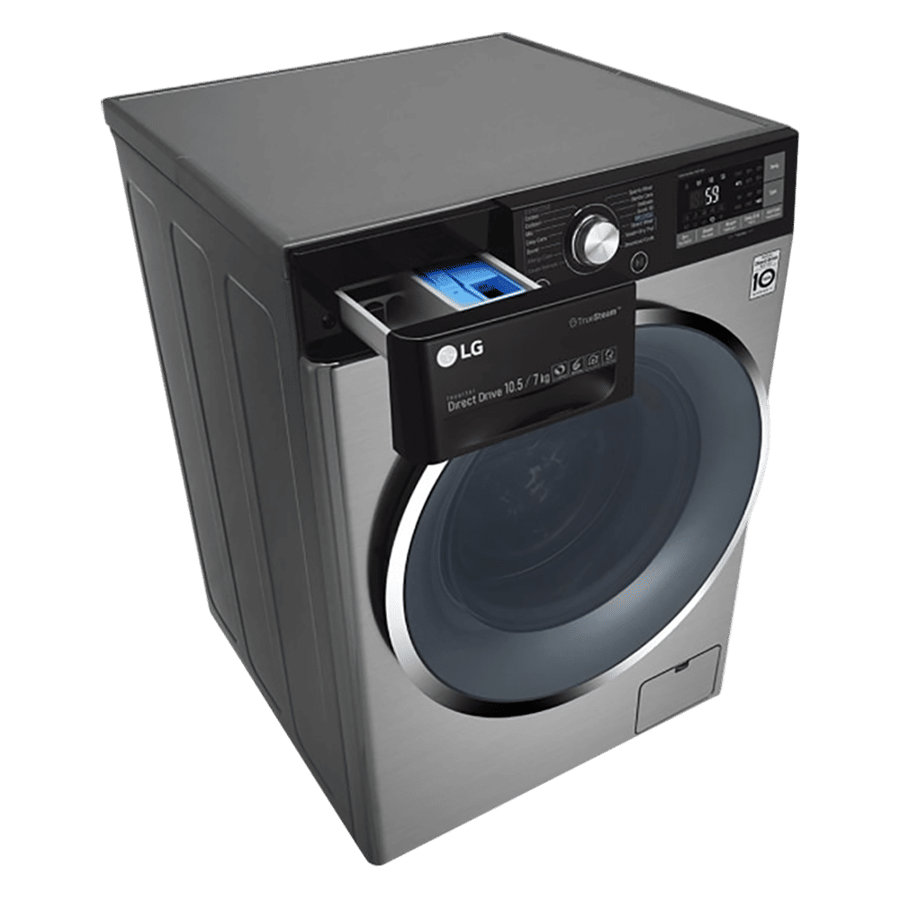 LG 10.5/7 kg Inverter Fully Automatic Front Load Washer Dryer (F4J9JHP2TD.ASSPEIL, Wi-Fi Support, Stainless Steel)_8
