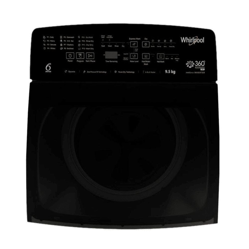 Whirlpool 9.5 kg 5 Star Inverter Fully Automatic Top Load Washing Machine (360 Degree Bloomwash Pro, 31331, In-Built Heater, Graphite) Whirlpool 9.5 kg 5 Star Inverter Fully Automatic Top Load Washing Machine (360 Degree Bloomwash Pro, 31331, In-Built Heater, Graphite)_4