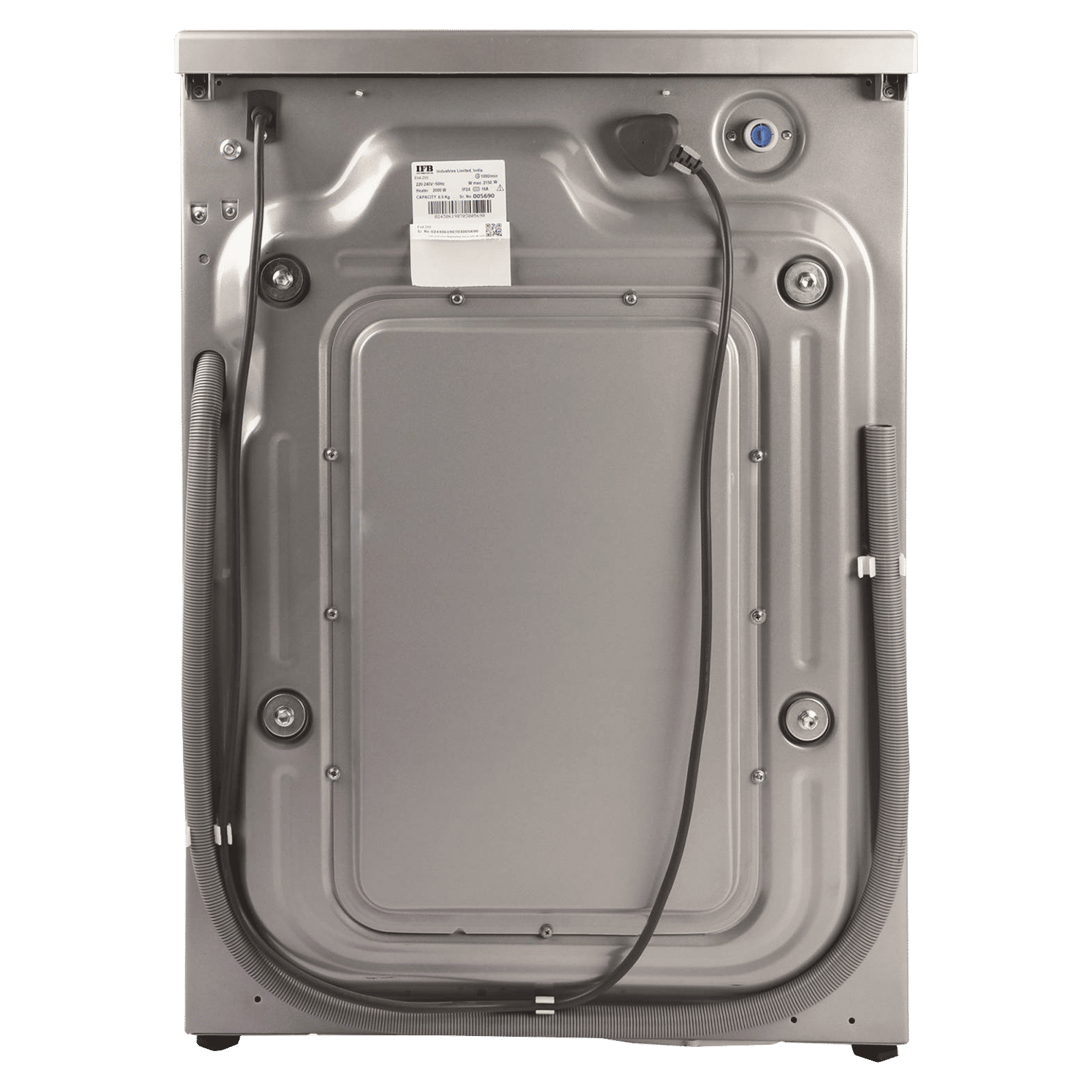 IFB 6 kg 5 Star Fully Automatic Front Load Washing Machine (EVA ZXS, Cradle Wash, Silver)_10
