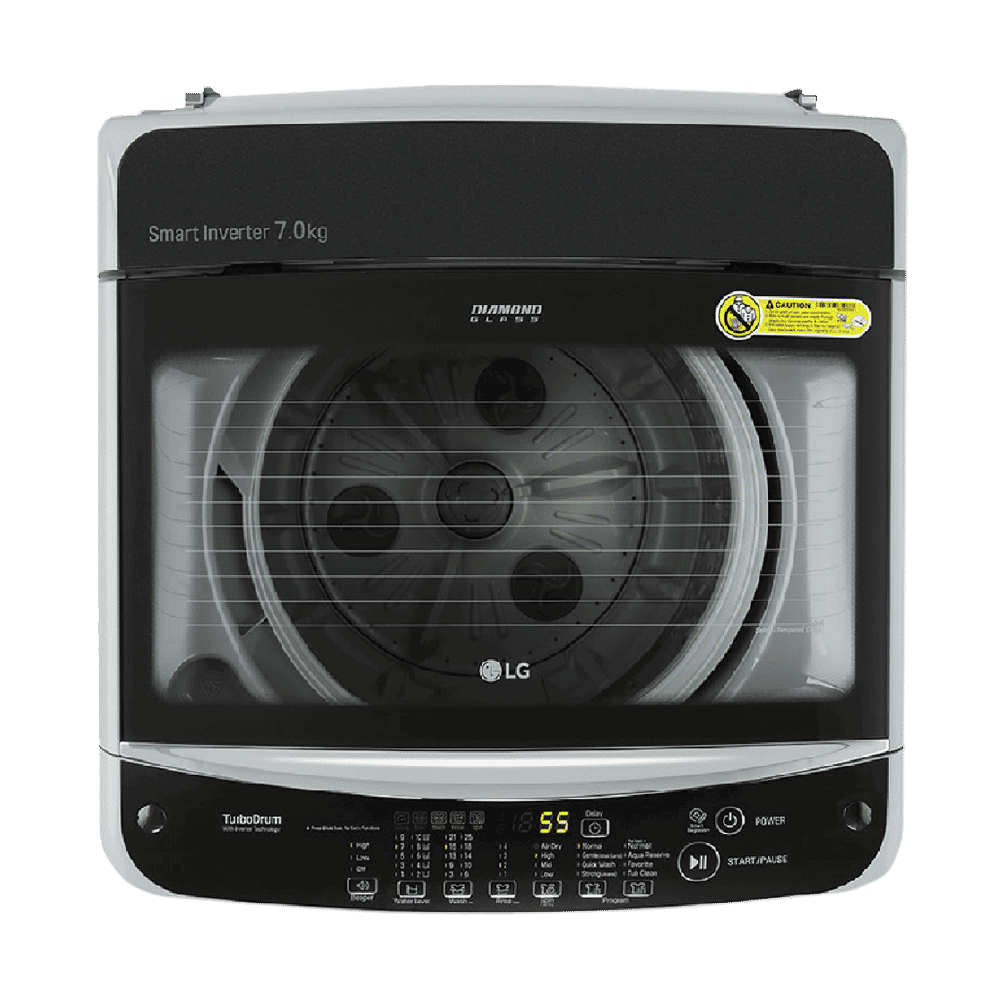 LG 7 kg 5 Star Inverter Fully Automatic Top Load Washing Machine (T70SJSF3Z.ASFQEIL, Smart Inverter Technology, Middle Free Silver) LG 7 kg 5 Star Inverter Fully Automatic Top Load Washing Machine (T70SJSF3Z.ASFQEIL, Smart Inverter Technology, Middle Free Silver)_4