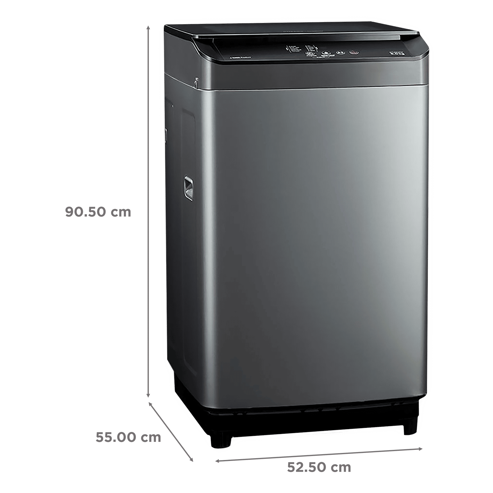 VOLTAS beko 6.5 kg 5 Star Fully Automatic Top Load Washing Machine (WTL65UPGC, Lint Filter, Grey)_3