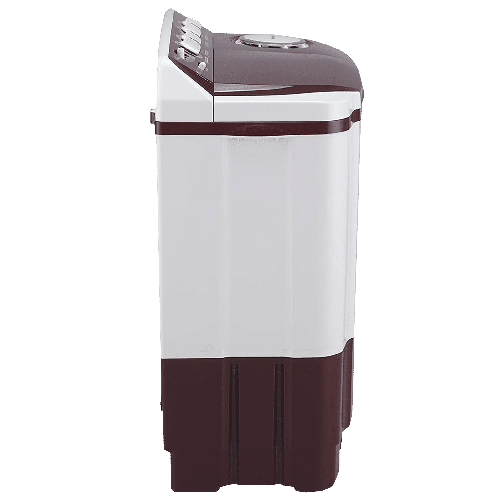LG 8 kg 5 Star Semi Automatic Washing Machine with Lint Filter (P8030SRAZ.ABGQEIL, Burgundy)_11