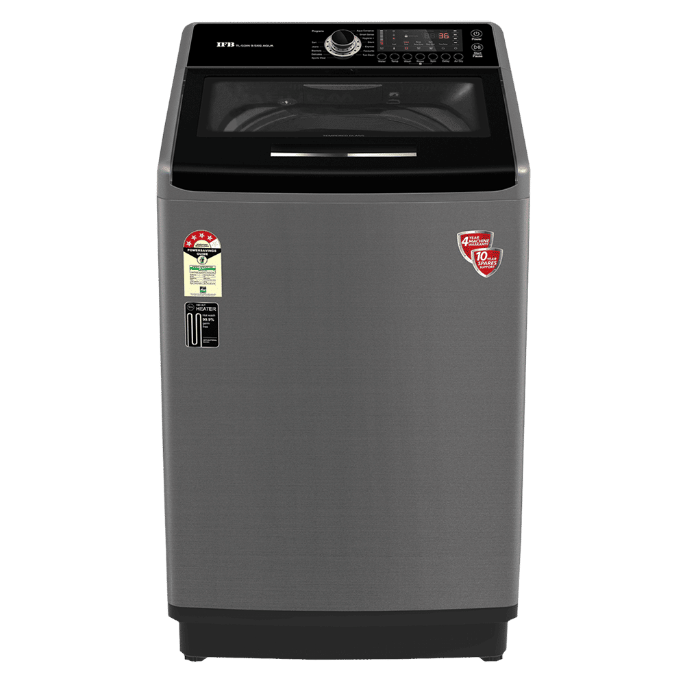 IFB Aqua 9.5 kg 5 Star Fully Automatic Top Load Washing Machine (Aqua Spa Therapy, TL-SDIN, PCM - Inox) IFB Aqua 9.5 kg 5 Star Fully Automatic Top Load Washing Machine (Aqua Spa Therapy, TL-SDIN, PCM - Inox)_1