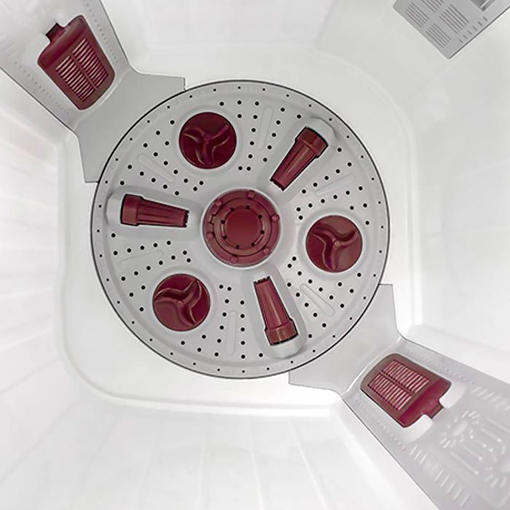 VOLTAS beko 7 kg 5 Star Semi Automatic Washing Machine with IPX4 Control Panel (WTT70DBRT, Burgundy) VOLTAS beko 7 kg 5 Star Semi Automatic Washing Machine with IPX4 Control Panel (WTT70DBRT, Burgundy)_10