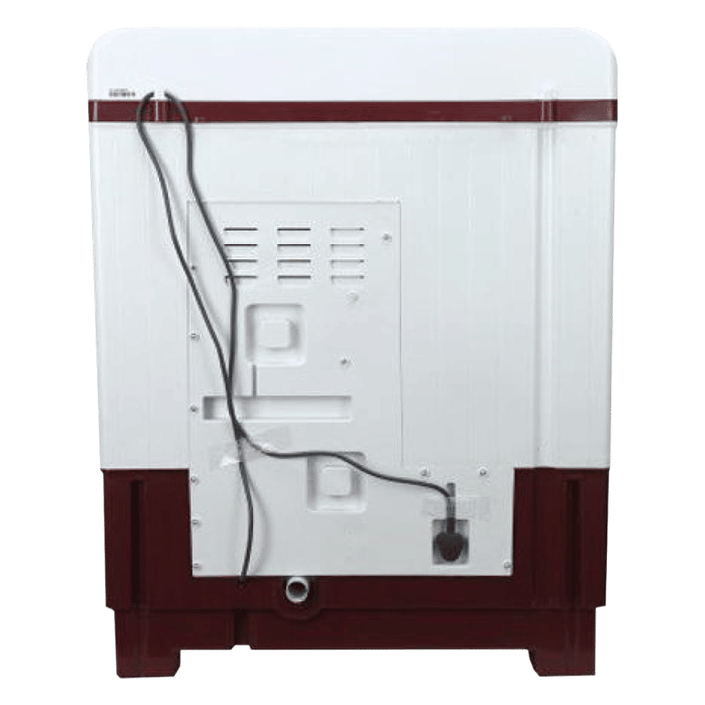 VOLTAS beko 7 kg 5 Star Semi Automatic Washing Machine with IPX4 Control Panel (WTT70DBRT, Burgundy) VOLTAS beko 7 kg 5 Star Semi Automatic Washing Machine with IPX4 Control Panel (WTT70DBRT, Burgundy)_8