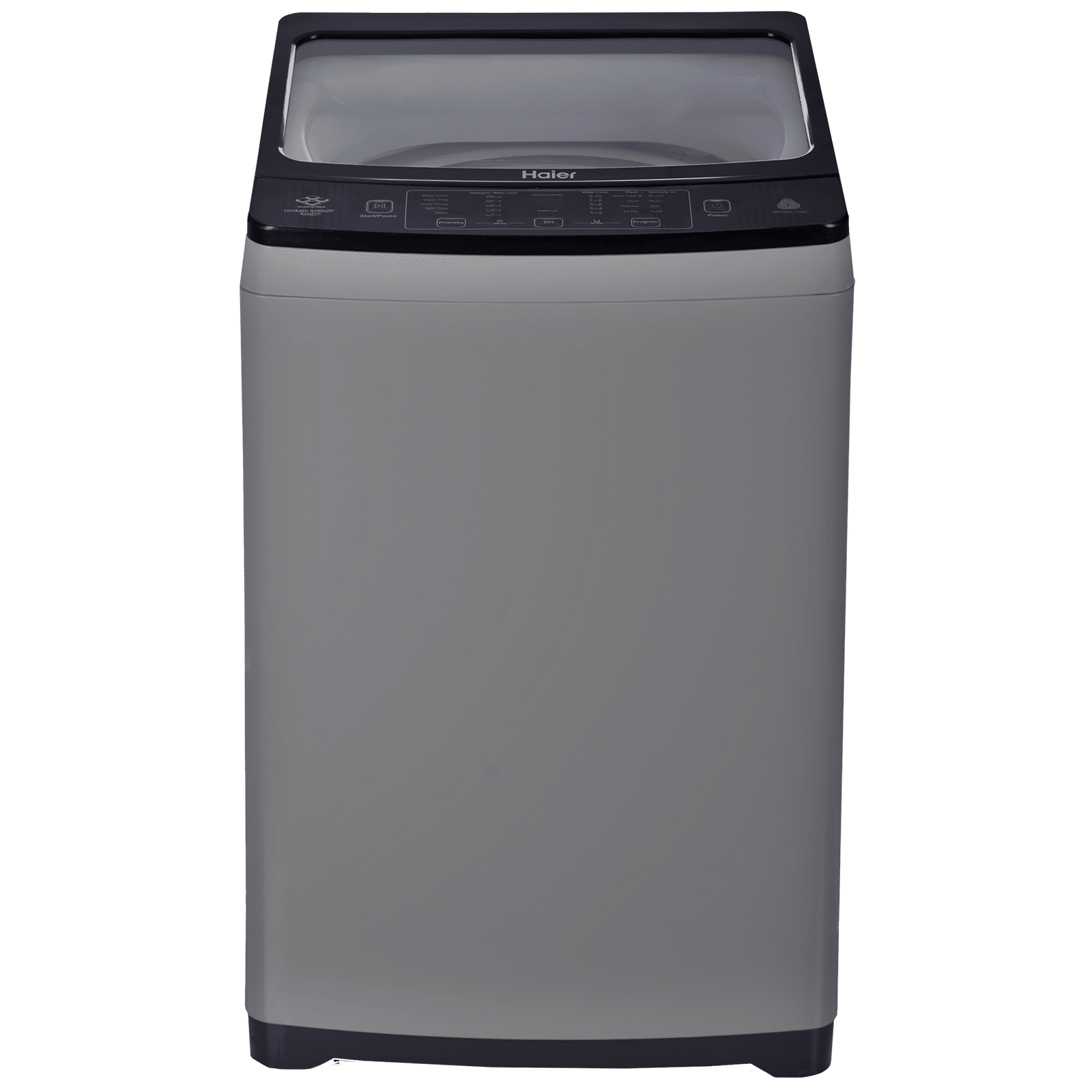 Haier 7 kg 5 Star Fully Automatic Top Load Washing Machine (826 Series, HWM70-826DNZP, NZP Technology, Titanium Silver Grey)_1