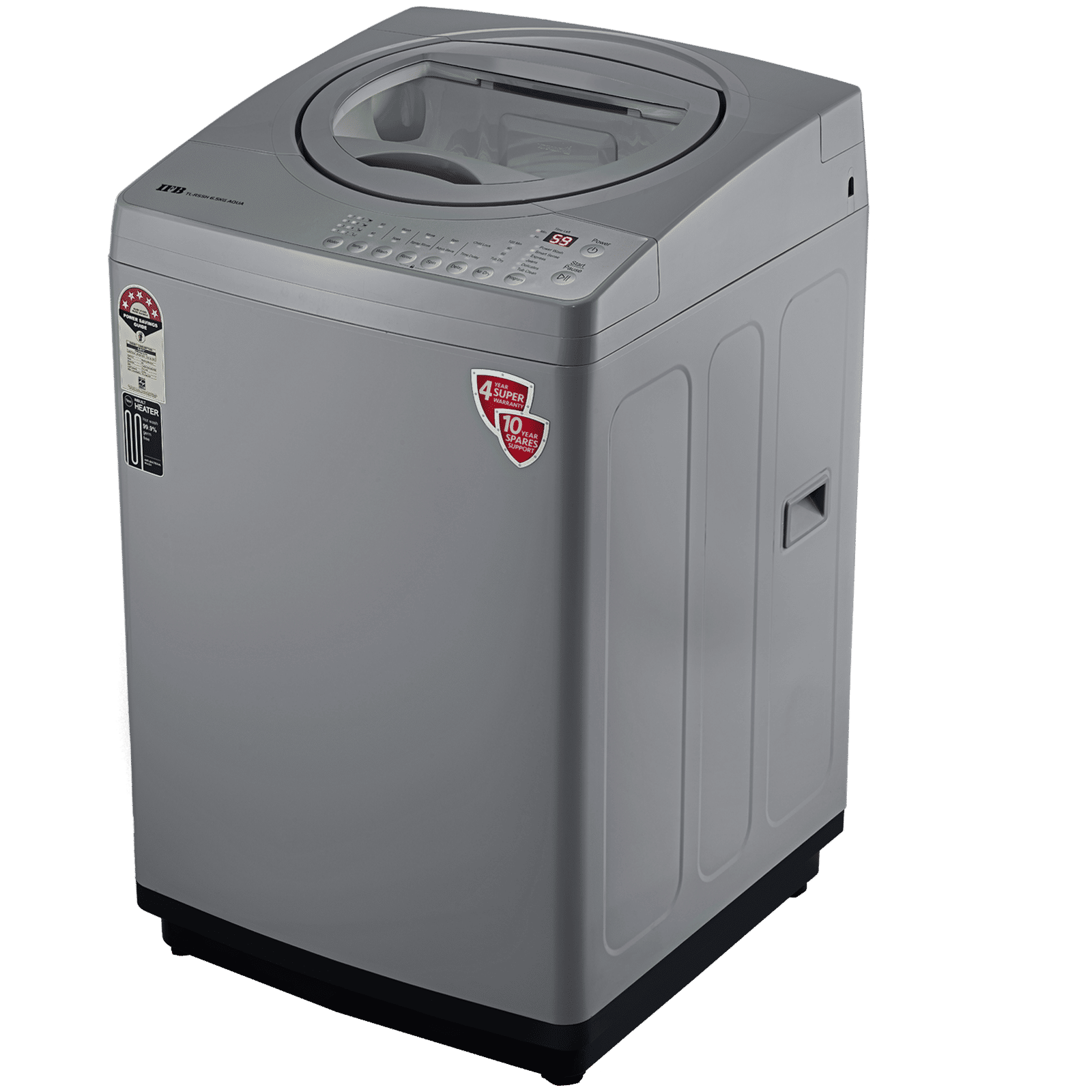 IFB 6.5 kg 5 Star Inverter Fully Automatic Top Load Washing Machine (Aqua, TL-RSSH, Lint Tower Filter, PCM Light Grey) IFB 6.5 kg 5 Star Inverter Fully Automatic Top Load Washing Machine (Aqua, TL-RSSH, Lint Tower Filter, PCM Light Grey)_5