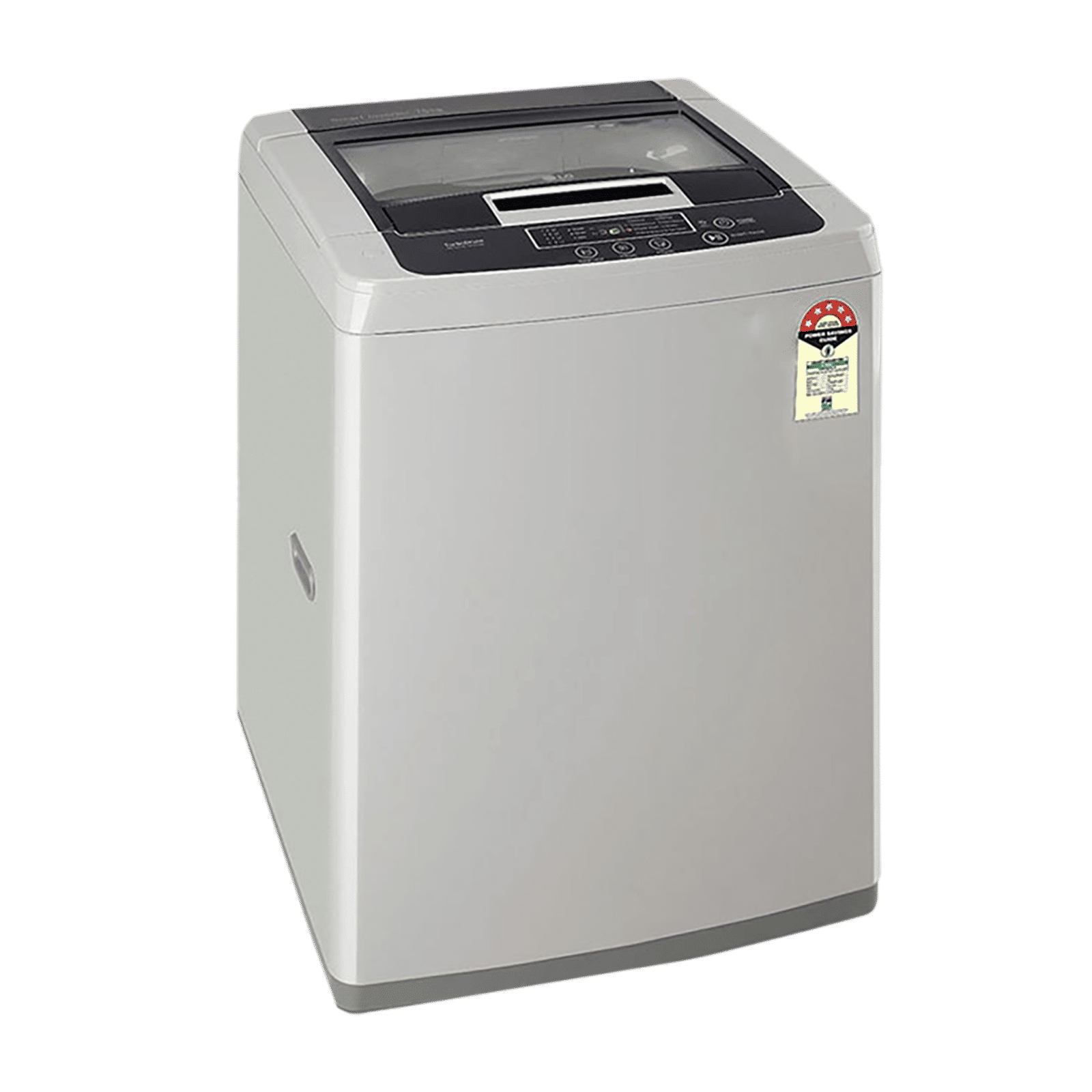LG 7.5 kg 5 Star Inverter Fully Automatic Top Load Washing Machine (T75SKSF1Z.ASFQEIL, TurboDrum, Middle Free Silver)_5