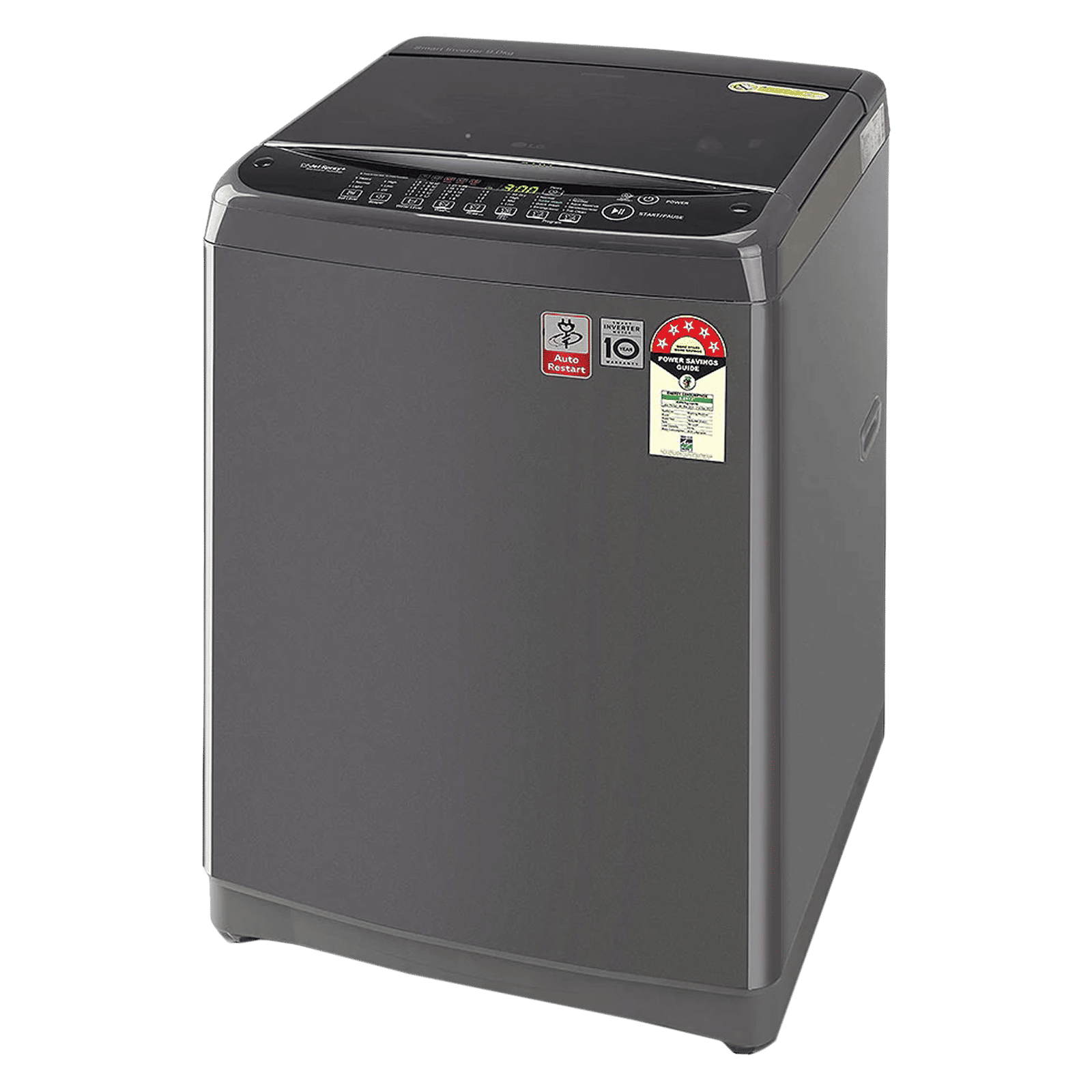 LG 9 kg 5 Star Inverter Fully Automatic Top Load Washing Machine (T90SJMB1Z.ABMQEIL, Smart Inverter Technology, Middle Black) LG 9 kg 5 Star Inverter Fully Automatic Top Load Washing Machine (T90SJMB1Z.ABMQEIL, Smart Inverter Technology, Middle Black)_6