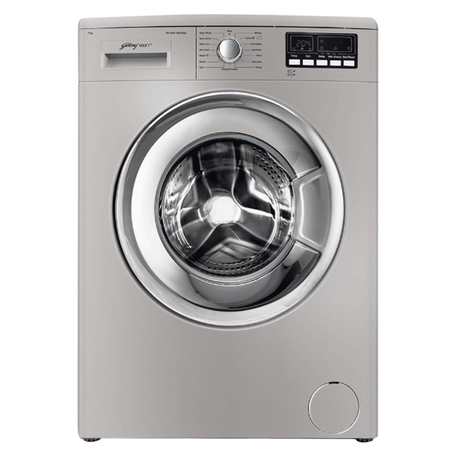 Godrej 6 kg 5 Star Fully Automatic Front Load Washing Machine (Eon, WF EON 6010 PAEC S, Overflow Protection System, Silver) Godrej 6 kg 5 Star Fully Automatic Front Load Washing Machine (Eon, WF EON 6010 PAEC S, Overflow Protection System, Silver)_1