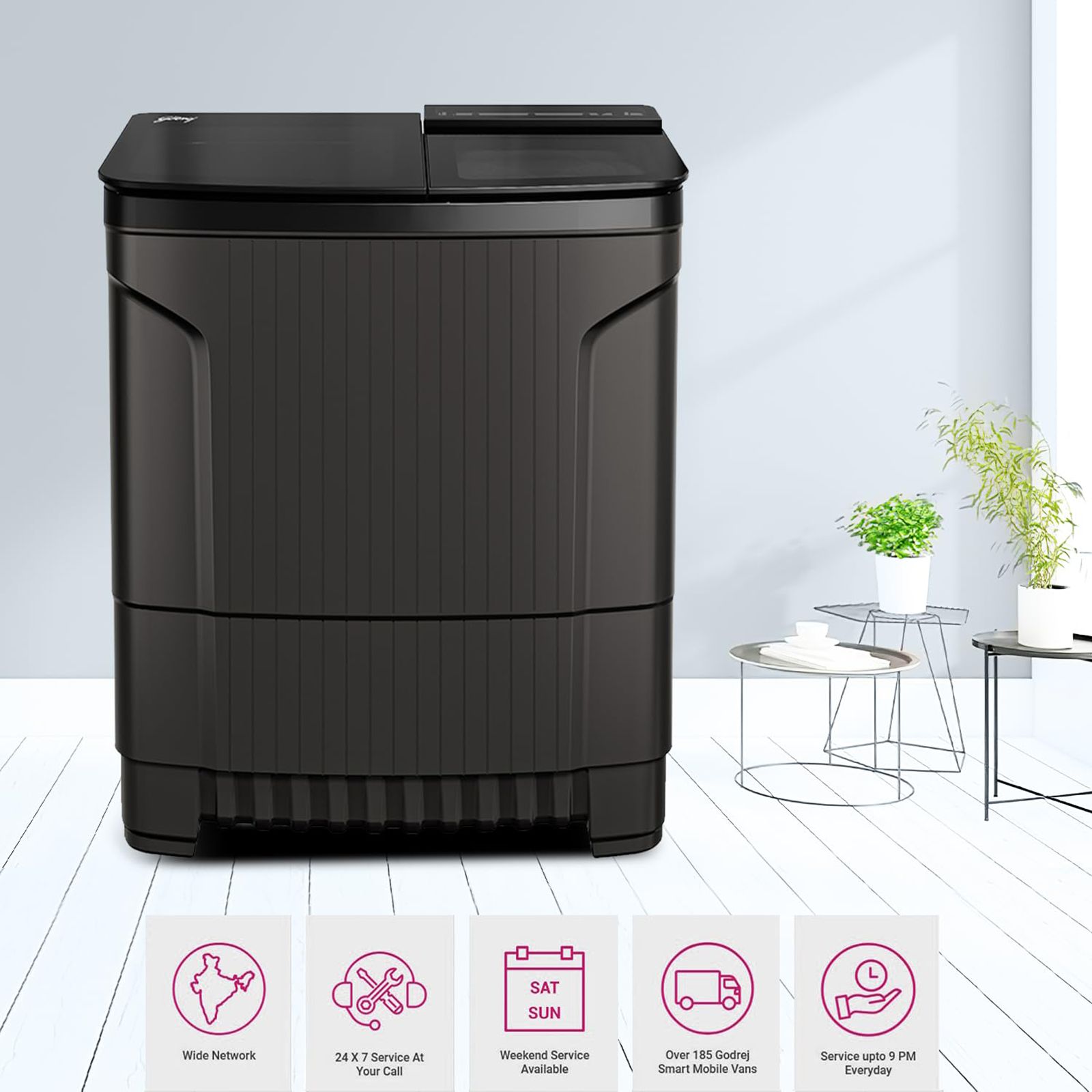Godrej 8 kg 5 Star Semi Automatic Washing Machine with PowerMax Wash Motor (Edge Ultima Steelnox, WS EDGE ULTS 80 5.0 DB2M CSGR, Crystal Grey)_17