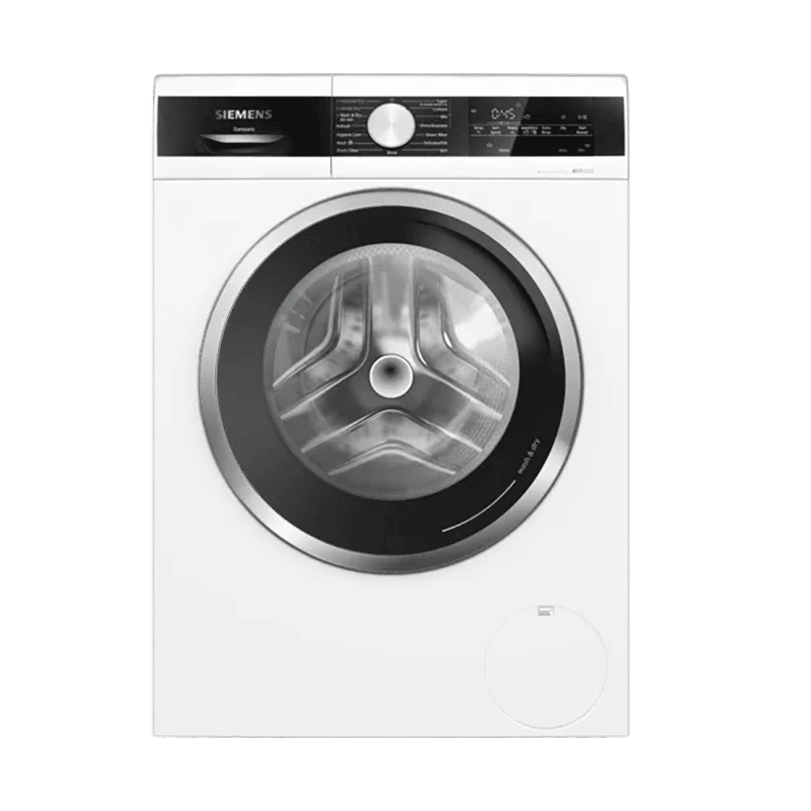 SIEMENS 9/6 kg 5 Star Fully Automatic Front Load Washer Dryer (iQ500, WN44A100IN, In-Built Heater, White) SIEMENS 9/6 kg 5 Star Fully Automatic Front Load Washer Dryer (iQ500, WN44A100IN, In-Built Heater, White)_1