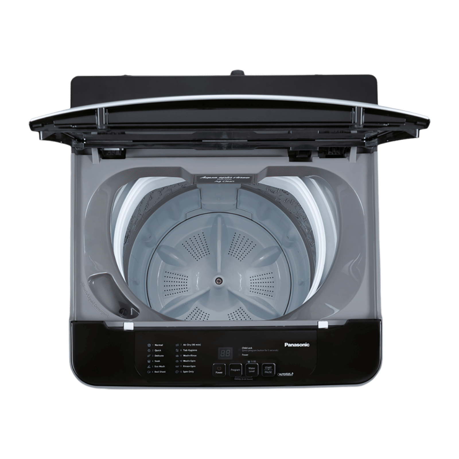 Panasonic 7 kg 5 Star Fully Automatic Top Load Washing Machine (NA-F70C1MRB, Lint Filter, Middle Free Silver)_6