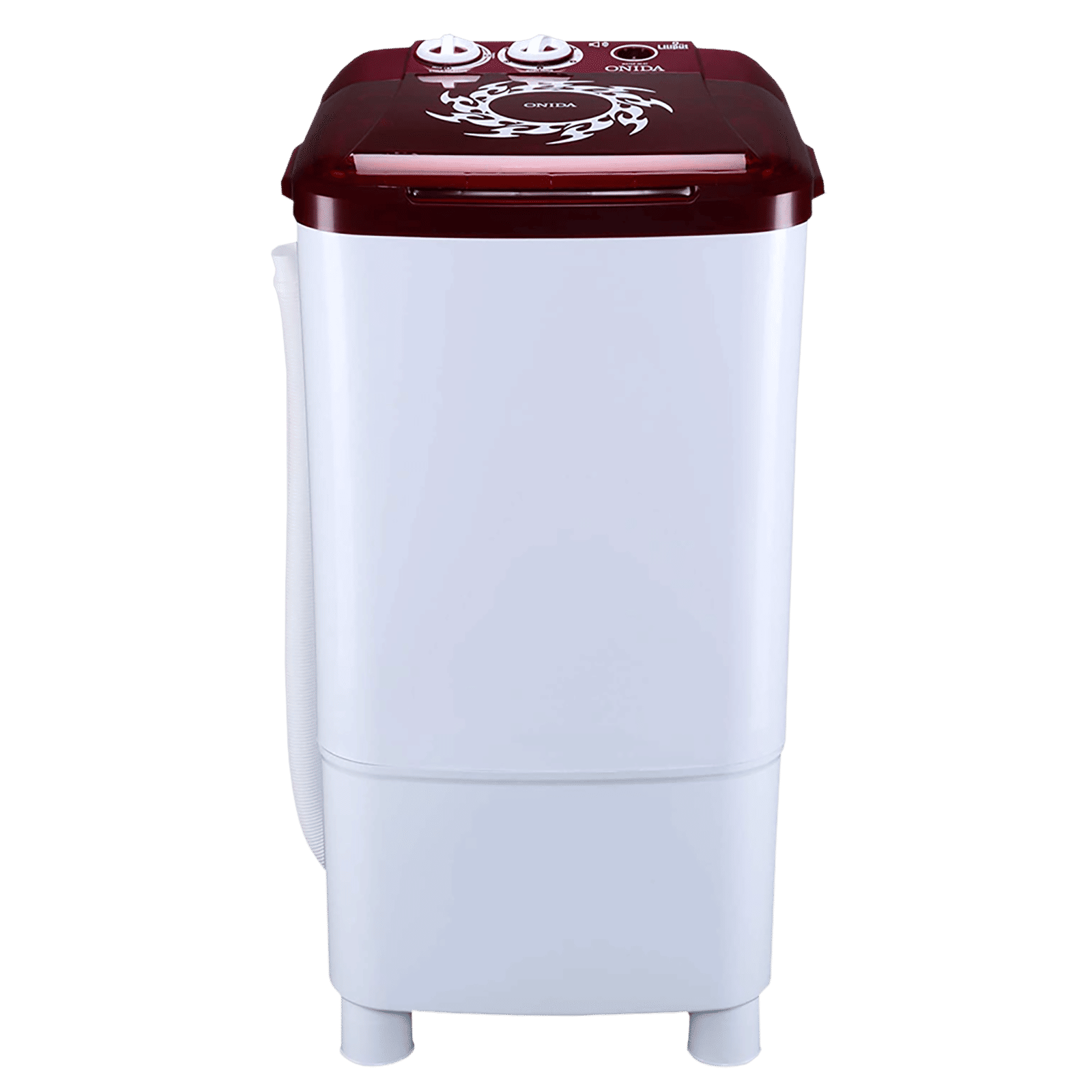 ONIDA 9 kg Semi Automatic Washer with Anti Rat Mesh (Liliput, W90W, Lava Red)_1