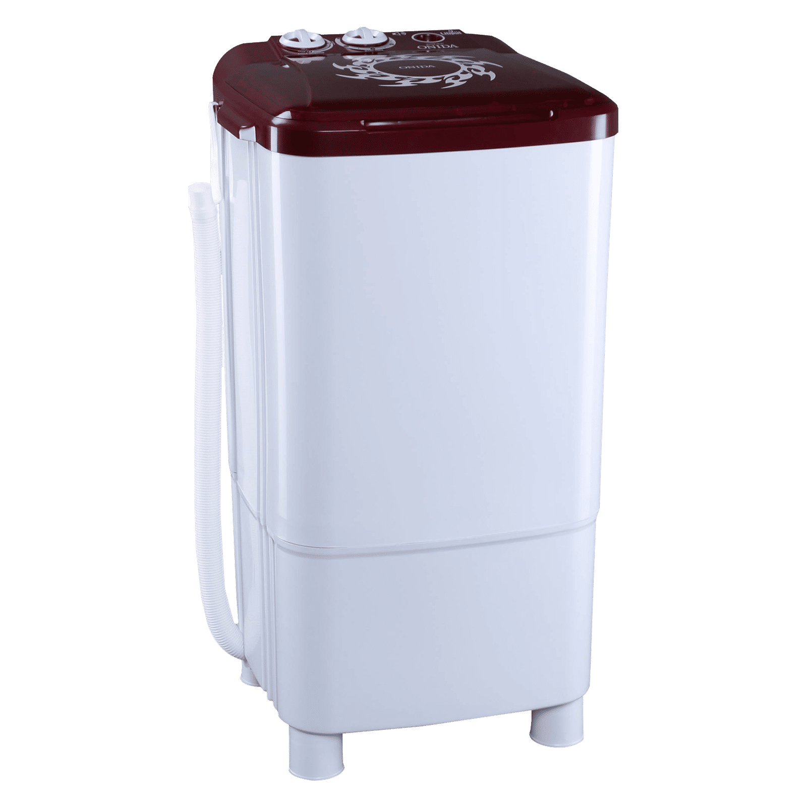 ONIDA 9 kg Semi Automatic Washer with Anti Rat Mesh (Liliput, W90W, Lava Red)_4