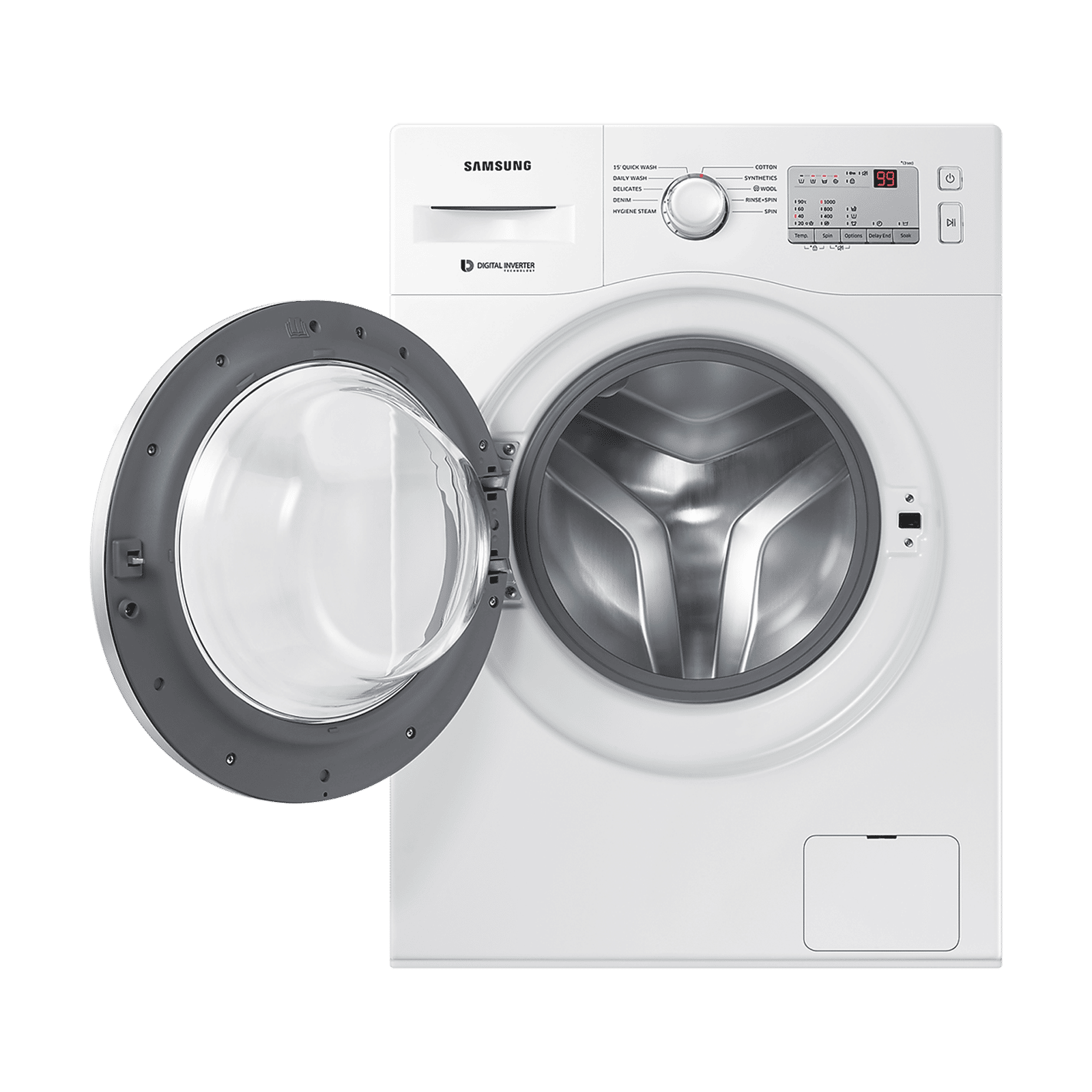 SAMSUNG 6 kg 5 Star Inverter Fully Automatic Front Load Washing Machine (WW60R20GLMA/TL, In-built Heater, White)_6