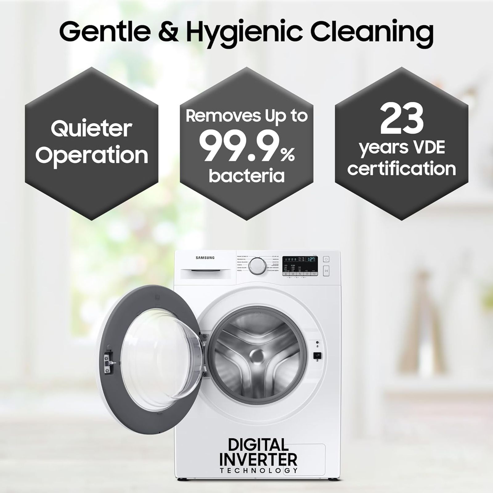 SAMSUNG 7 kg 5 Star Inverter Fully Automatic Front Load Washing Machine (WW70T4020EE/TL, Diamond Drum, White) SAMSUNG 7 kg 5 Star Inverter Fully Automatic Front Load Washing Machine (WW70T4020EE/TL, Diamond Drum, White)_14
