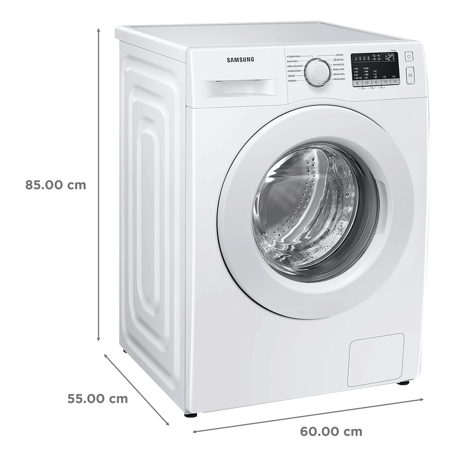 SAMSUNG 7 kg 5 Star Inverter Fully Automatic Front Load Washing Machine (WW70T4020EE/TL, Diamond Drum, White) SAMSUNG 7 kg 5 Star Inverter Fully Automatic Front Load Washing Machine (WW70T4020EE/TL, Diamond Drum, White)_3