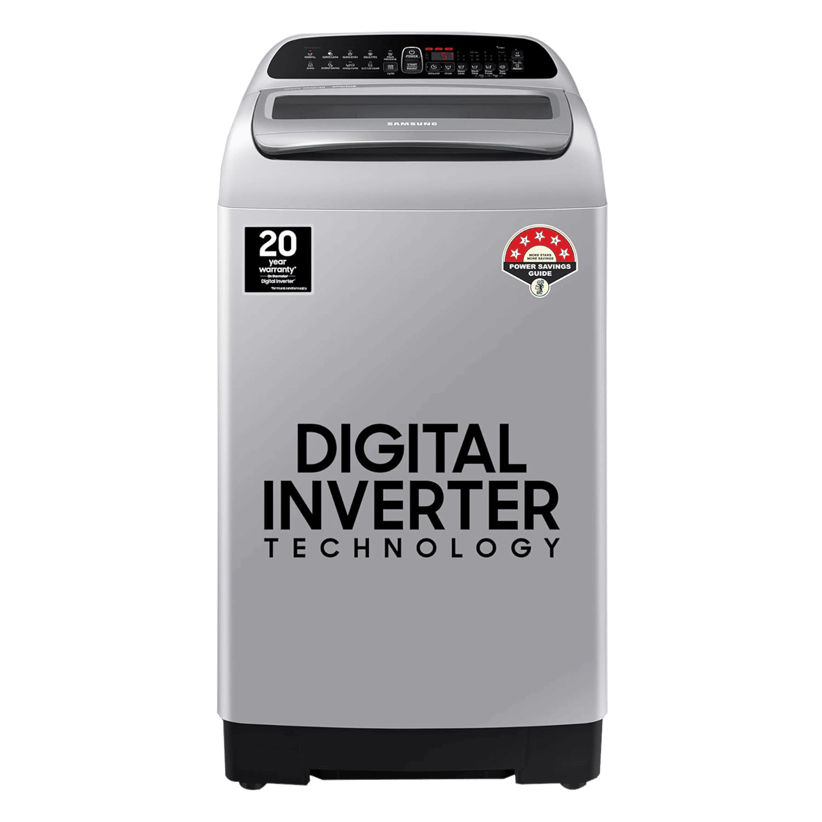 SAMSUNG 7 kg 5 Star Inverter Fully Automatic Top Load Washing Machine (WA70T4262GS/TL, Magic Filter, Imperial Silver) SAMSUNG 7 kg 5 Star Inverter Fully Automatic Top Load Washing Machine (WA70T4262GS/TL, Magic Filter, Imperial Silver)_1