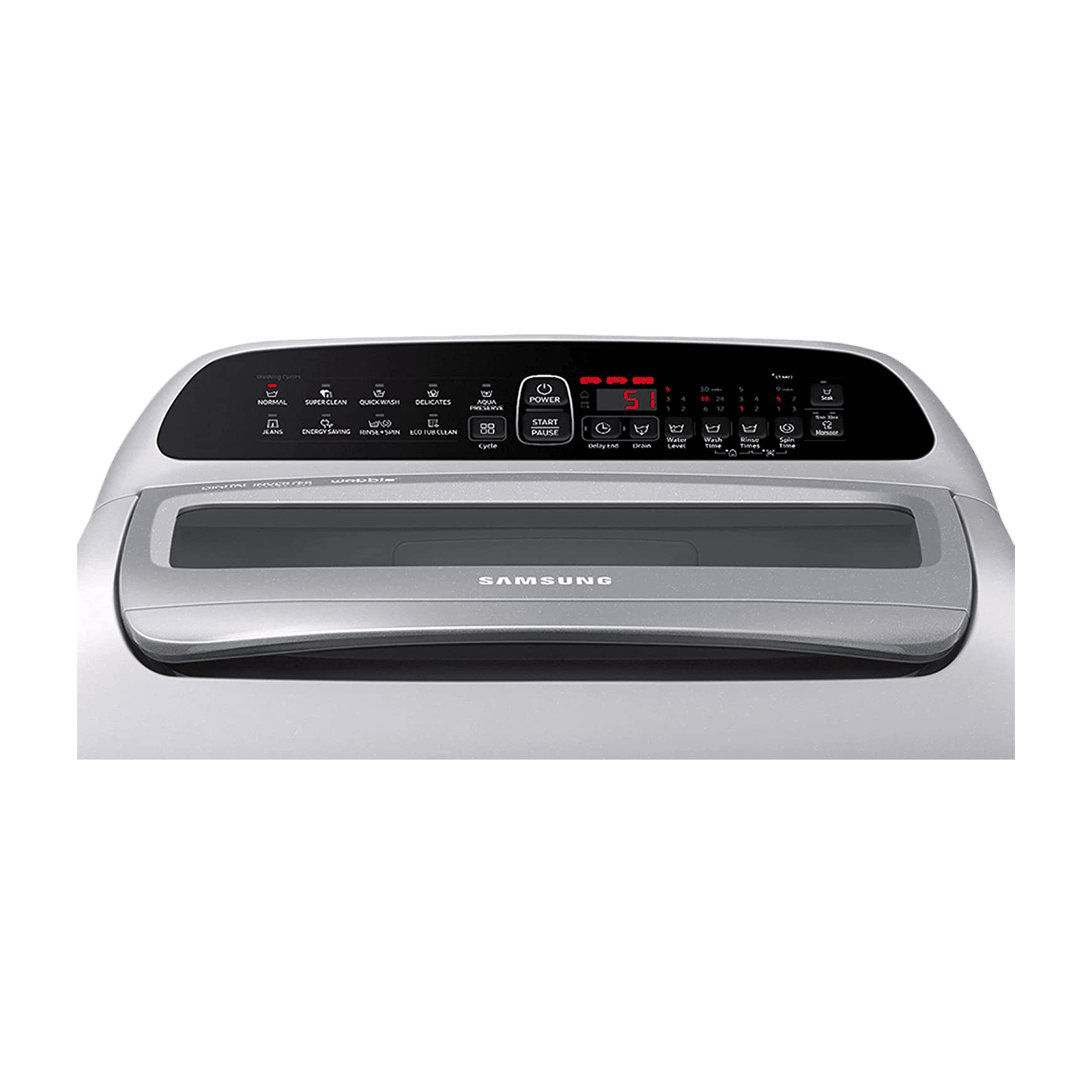 SAMSUNG 7 kg 5 Star Inverter Fully Automatic Top Load Washing Machine (WA70T4262GS/TL, Magic Filter, Imperial Silver) SAMSUNG 7 kg 5 Star Inverter Fully Automatic Top Load Washing Machine (WA70T4262GS/TL, Magic Filter, Imperial Silver)_4