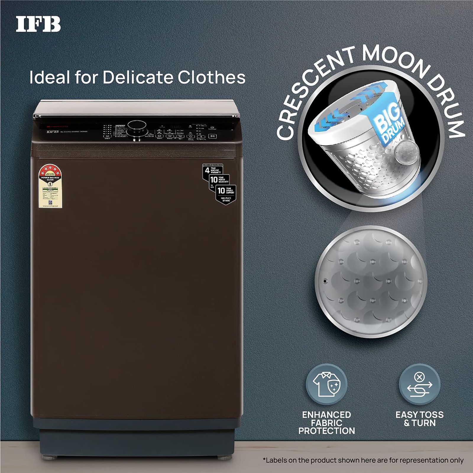 IFB 8 kg 5 Star Fully Automatic Top Load Washing Machine (Aqua, TL - SBRS, In-built Heater, Brown)_14