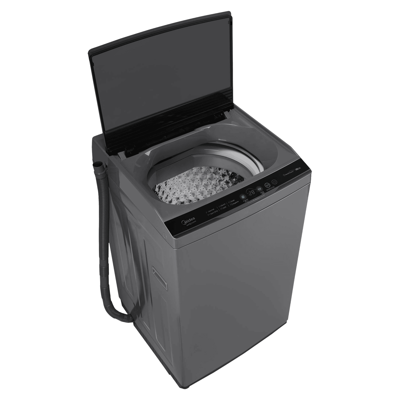Midea 7 kg 5 Star Fully Automatic Top Load Washing Machine (MA100W70/G-IN, Lint Filter, Grey) Midea 7 kg 5 Star Fully Automatic Top Load Washing Machine (MA100W70/G-IN, Lint Filter, Grey)_7