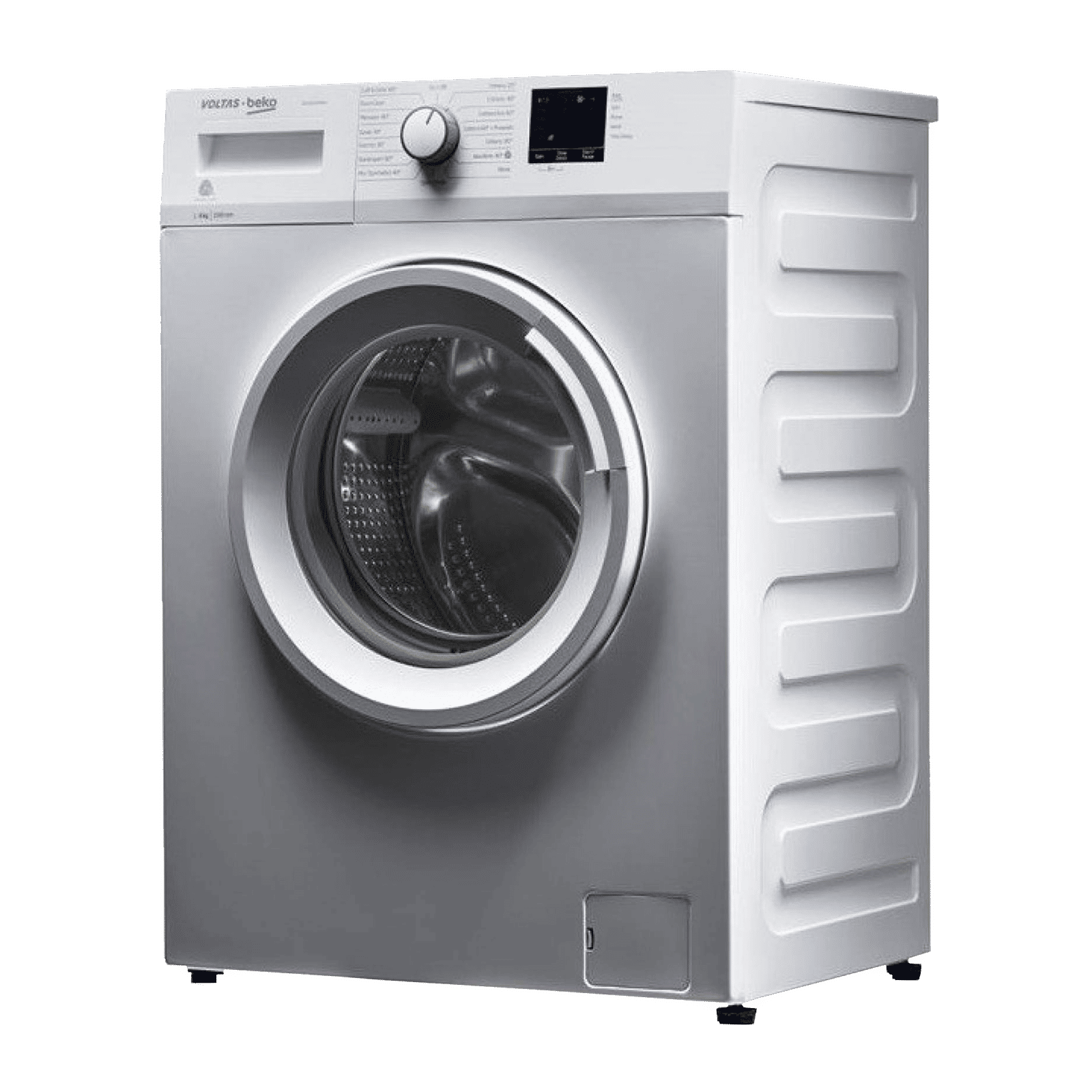 Voltas Beko 6 kg 5 Star Fully Automatic Front Load Washing Machine (WFL6010VPWW, In-built Heater, White)_5