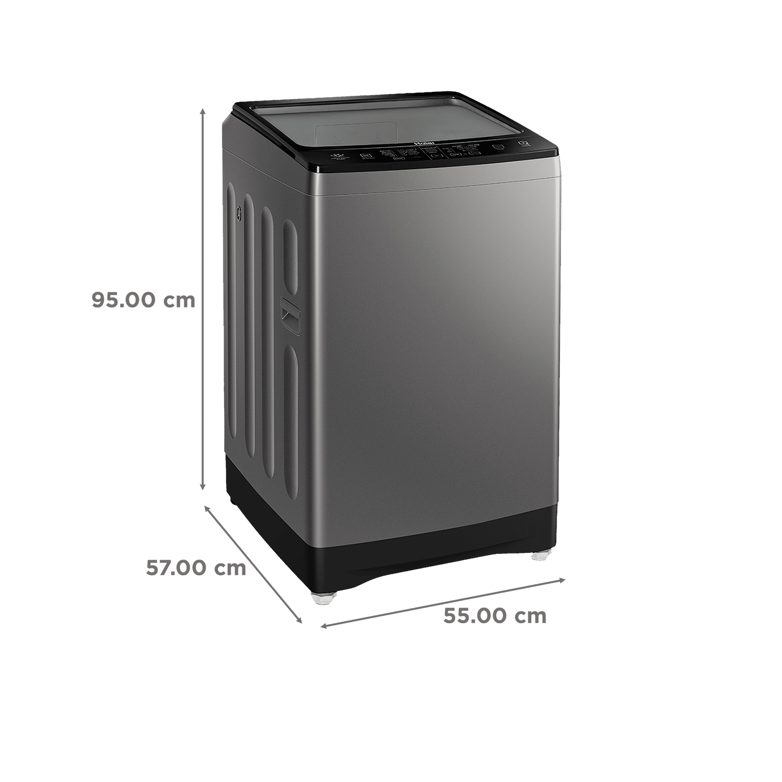 Haier 8 kg Fully Automatic Top Load Washing Machine (HWM80-H826S6, In-built Heater, Jade Silver) Haier 8 kg Fully Automatic Top Load Washing Machine (HWM80-H826S6, In-built Heater, Jade Silver)_3