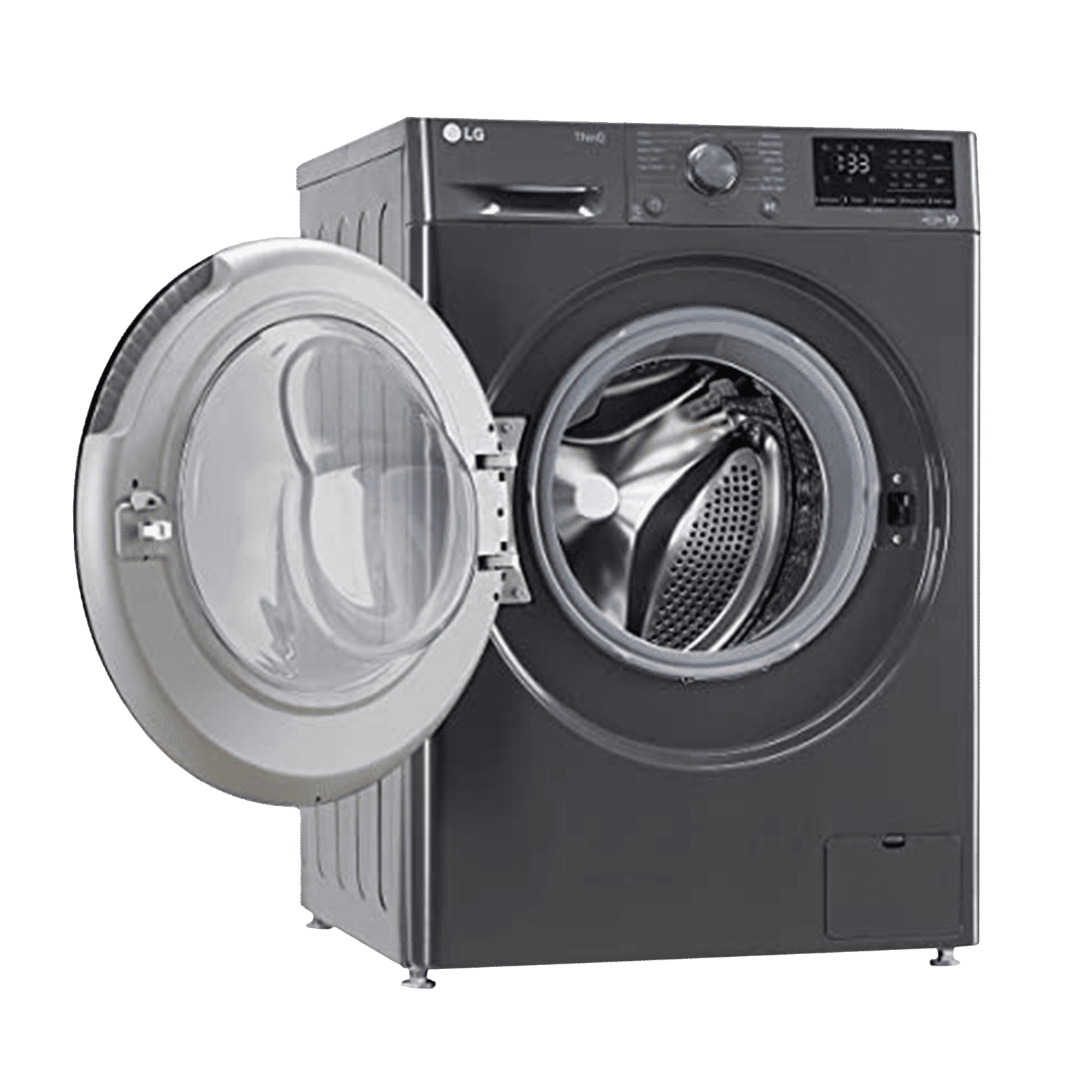 LG 7 Kg 5 Star Inverter Fully Automatic Front Load Washing Machine (FHV1207Z4M, Built-In Heater, Middle Black)_11