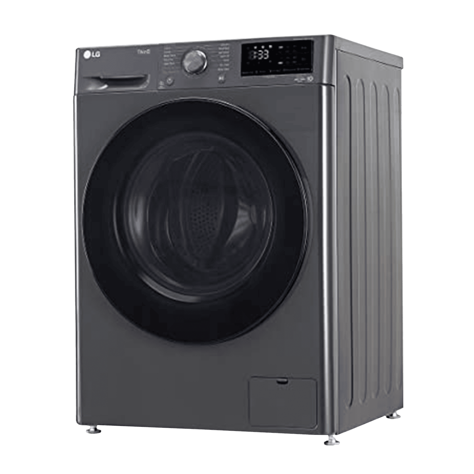 LG 7 Kg 5 Star Inverter Fully Automatic Front Load Washing Machine (FHV1207Z4M, Built-In Heater, Middle Black)_5