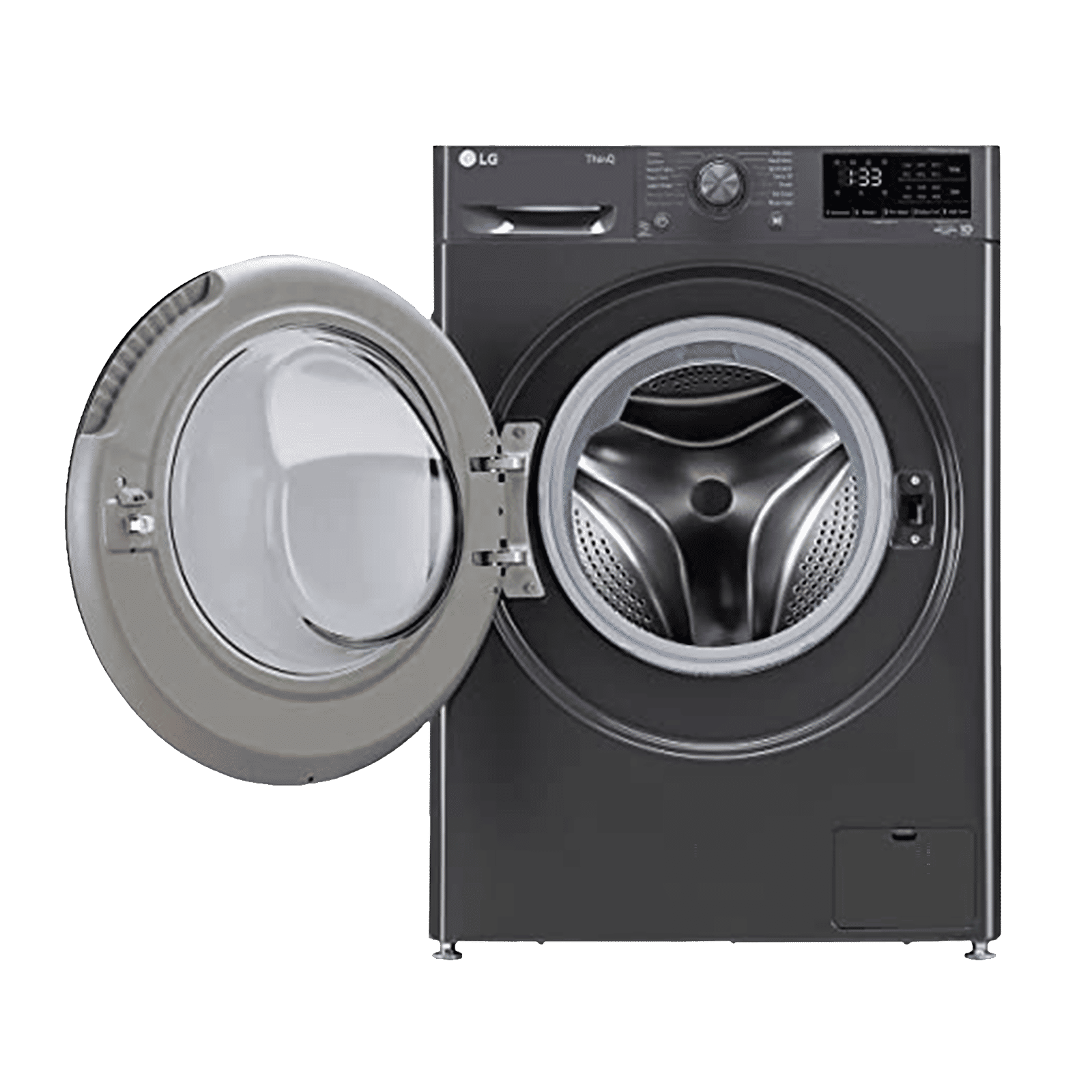 LG 7 Kg 5 Star Inverter Fully Automatic Front Load Washing Machine (FHV1207Z4M, Built-In Heater, Middle Black)_6