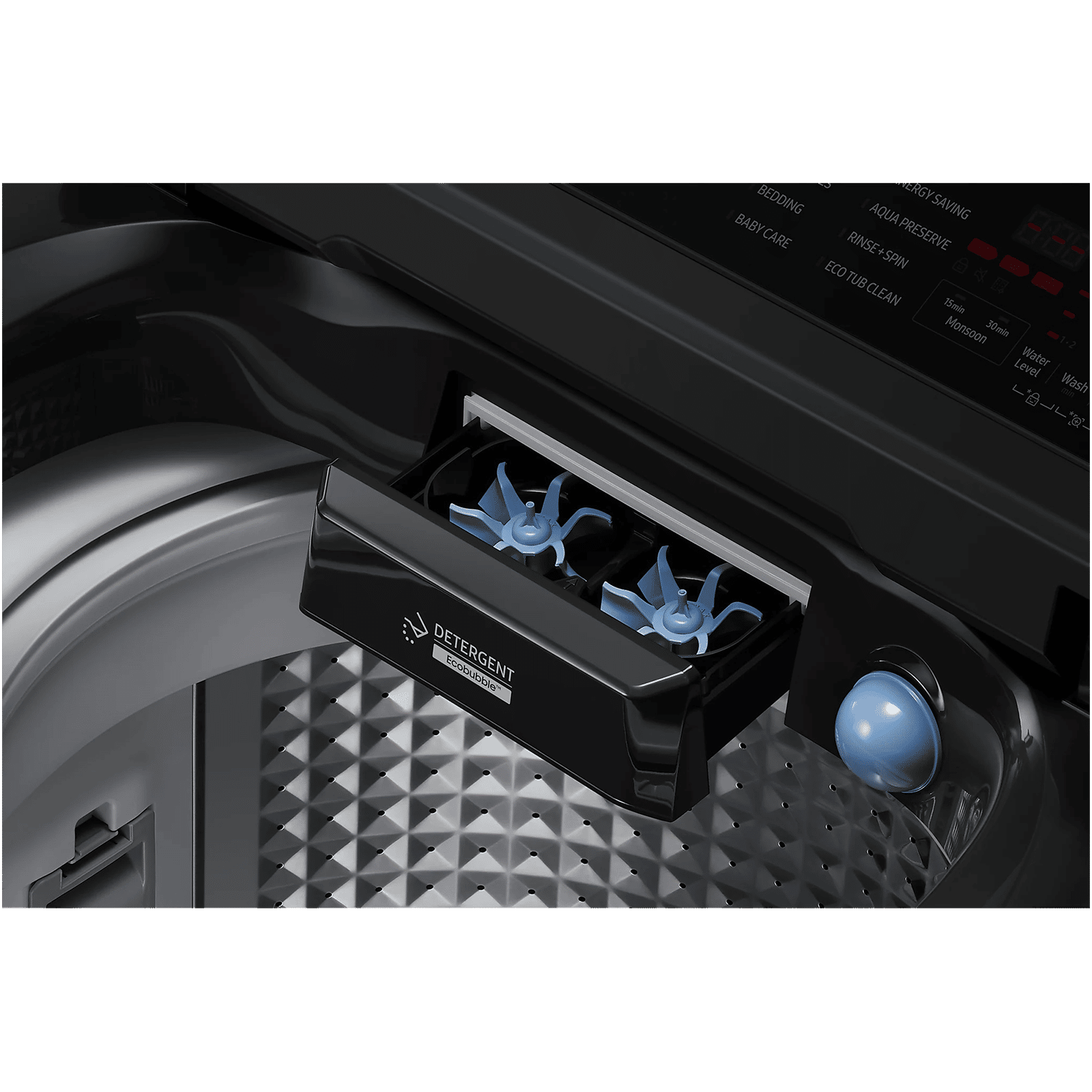 SAMSUNG 9 kg 5 Star Fully Automatic Top Load Washing Machine (WA90BG4546BVTL, Smart Control with Wi-Fi, Black Caviar) SAMSUNG 9 kg 5 Star Fully Automatic Top Load Washing Machine (WA90BG4546BVTL, Smart Control with Wi-Fi, Black Caviar)_7
