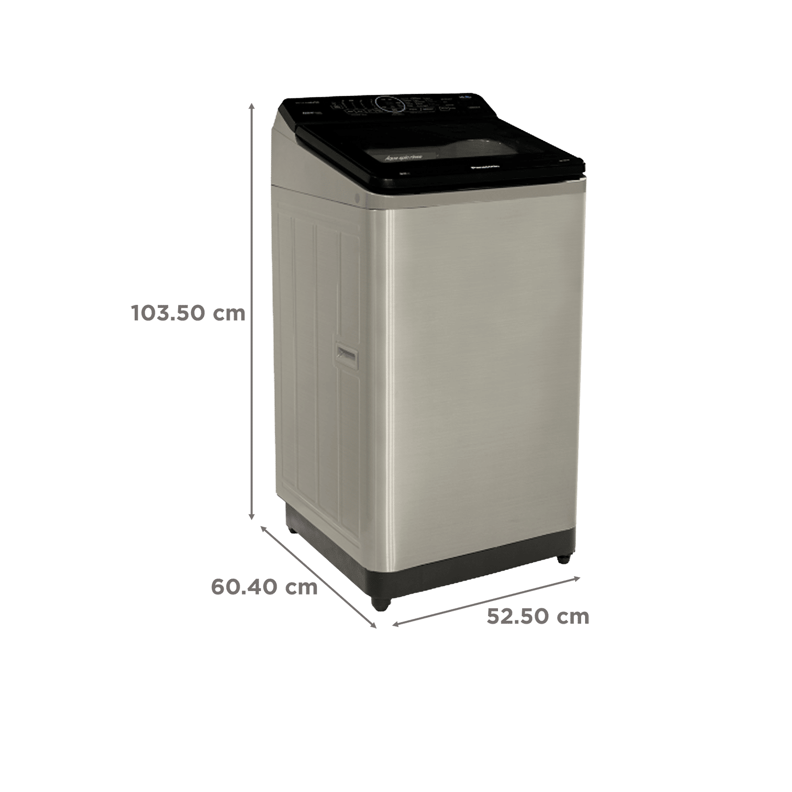 Panasonic 8 kg 5 Star Fully Automatic Top Load Washing Machine (NA-F80V10SRB, In-built Heater, Stainless Steel) Panasonic 8 kg 5 Star Fully Automatic Top Load Washing Machine (NA-F80V10SRB, In-built Heater, Stainless Steel)_3