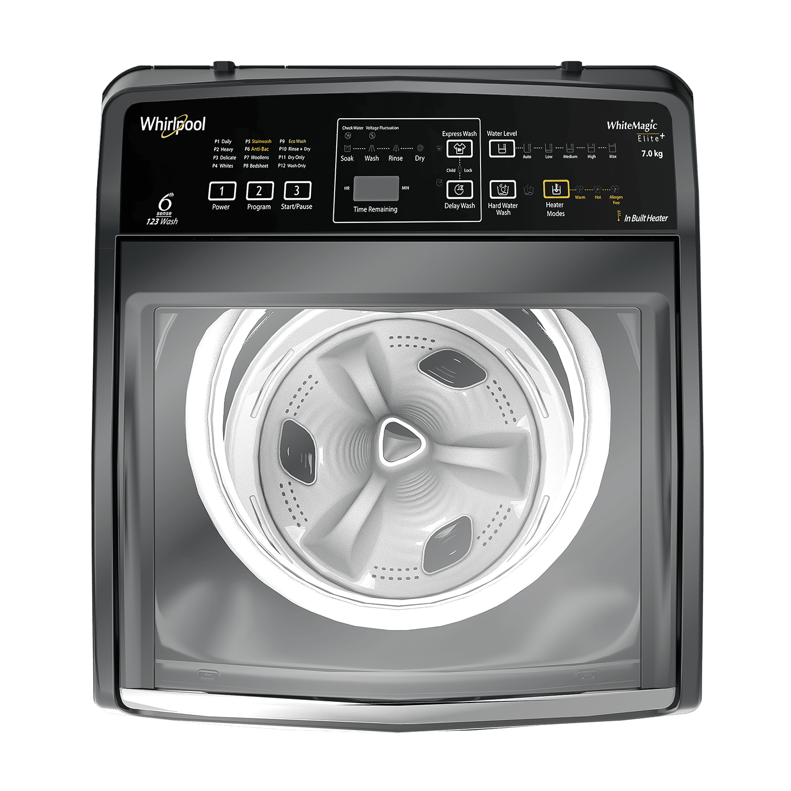 Whirlpool 7 kg 5 Star Fully Automatic Top Load Washing Machine (Whitemagic Elite Plus, 31592, Spiro Wash Action, Grey) Whirlpool 7 kg 5 Star Fully Automatic Top Load Washing Machine (Whitemagic Elite Plus, 31592, Spiro Wash Action, Grey)_4